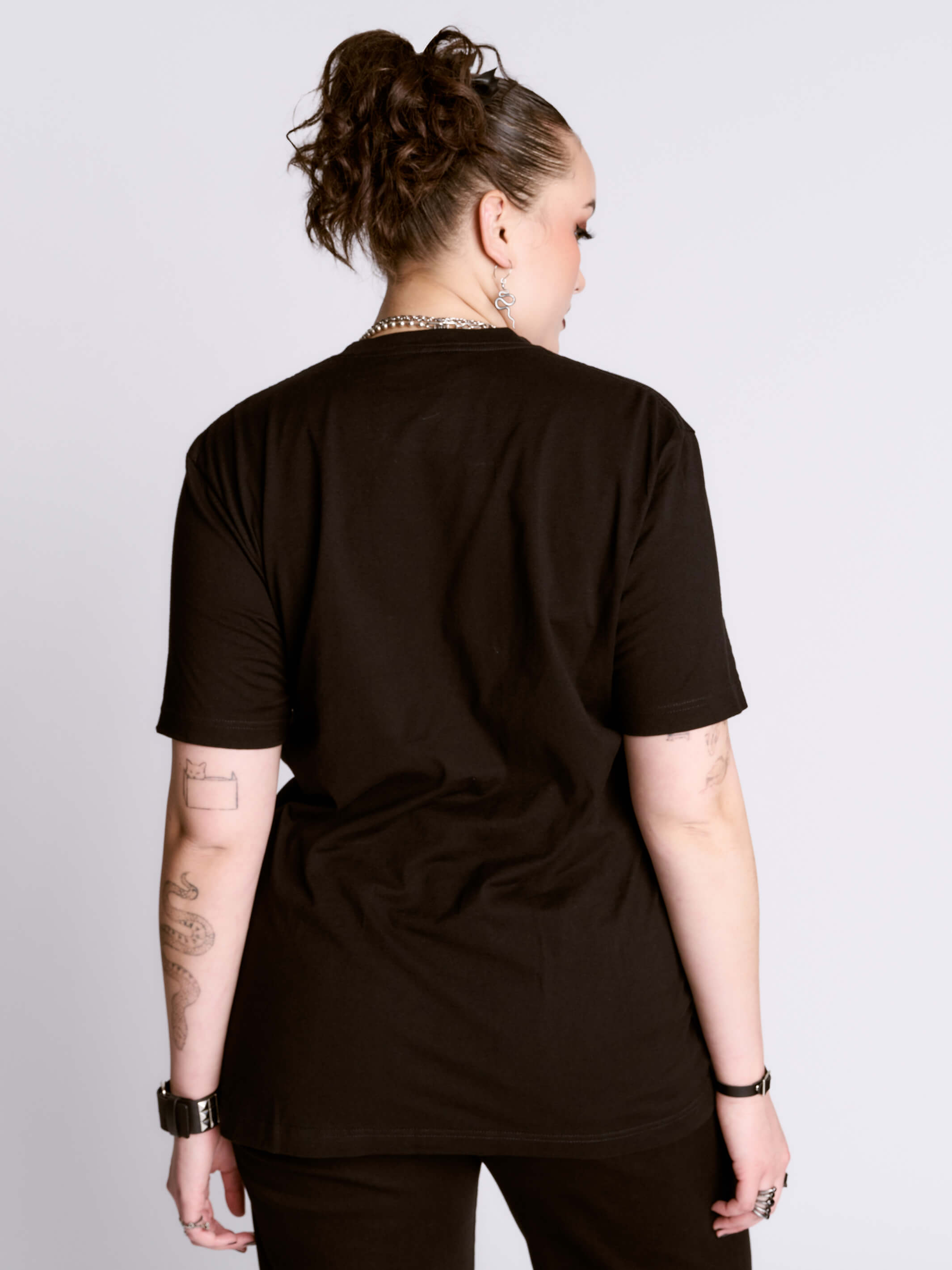 BAUHAUS SPLATTER BLEACH SHIRT