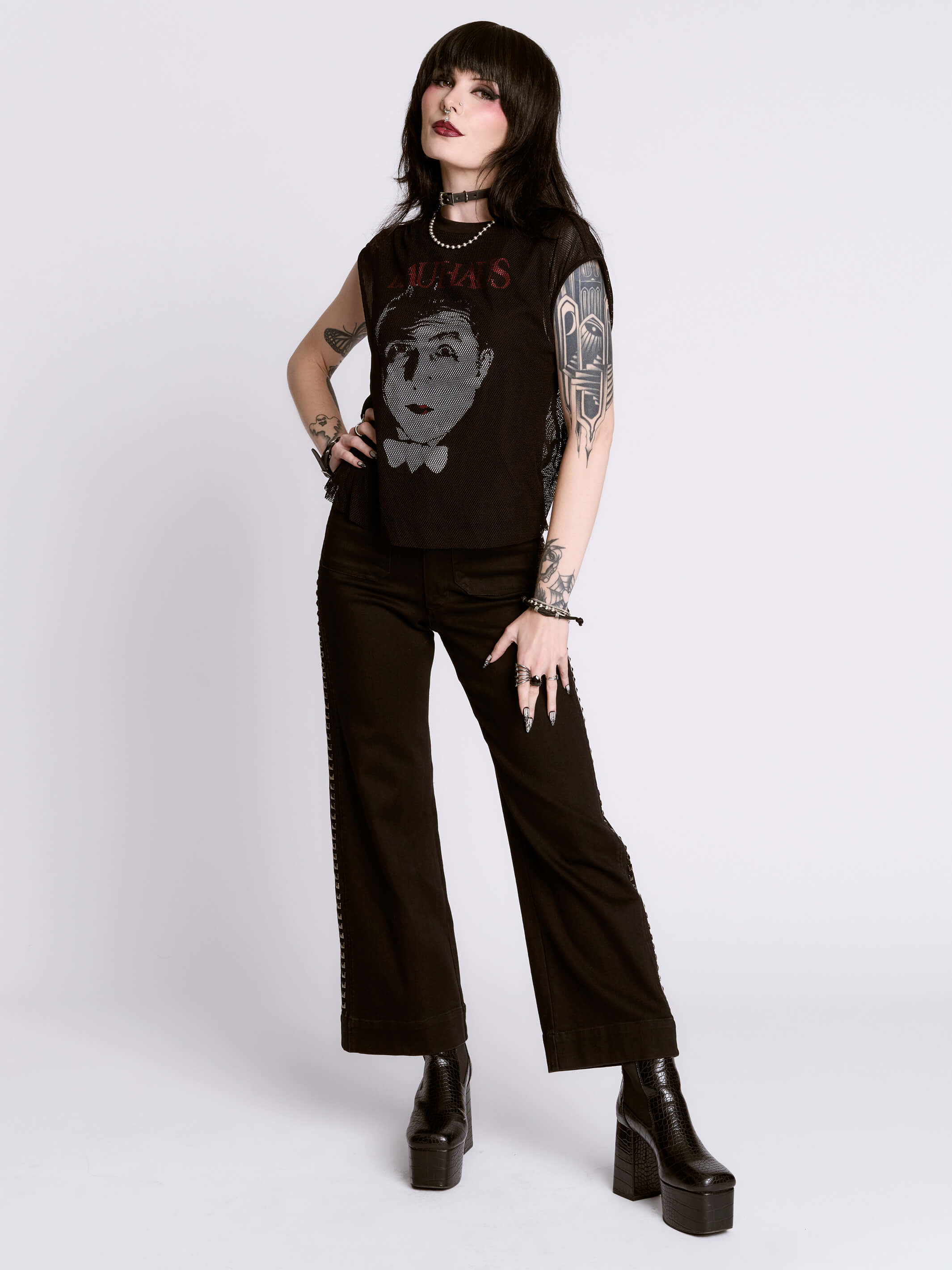 BAUHAUS MESH COVERED SHIRT