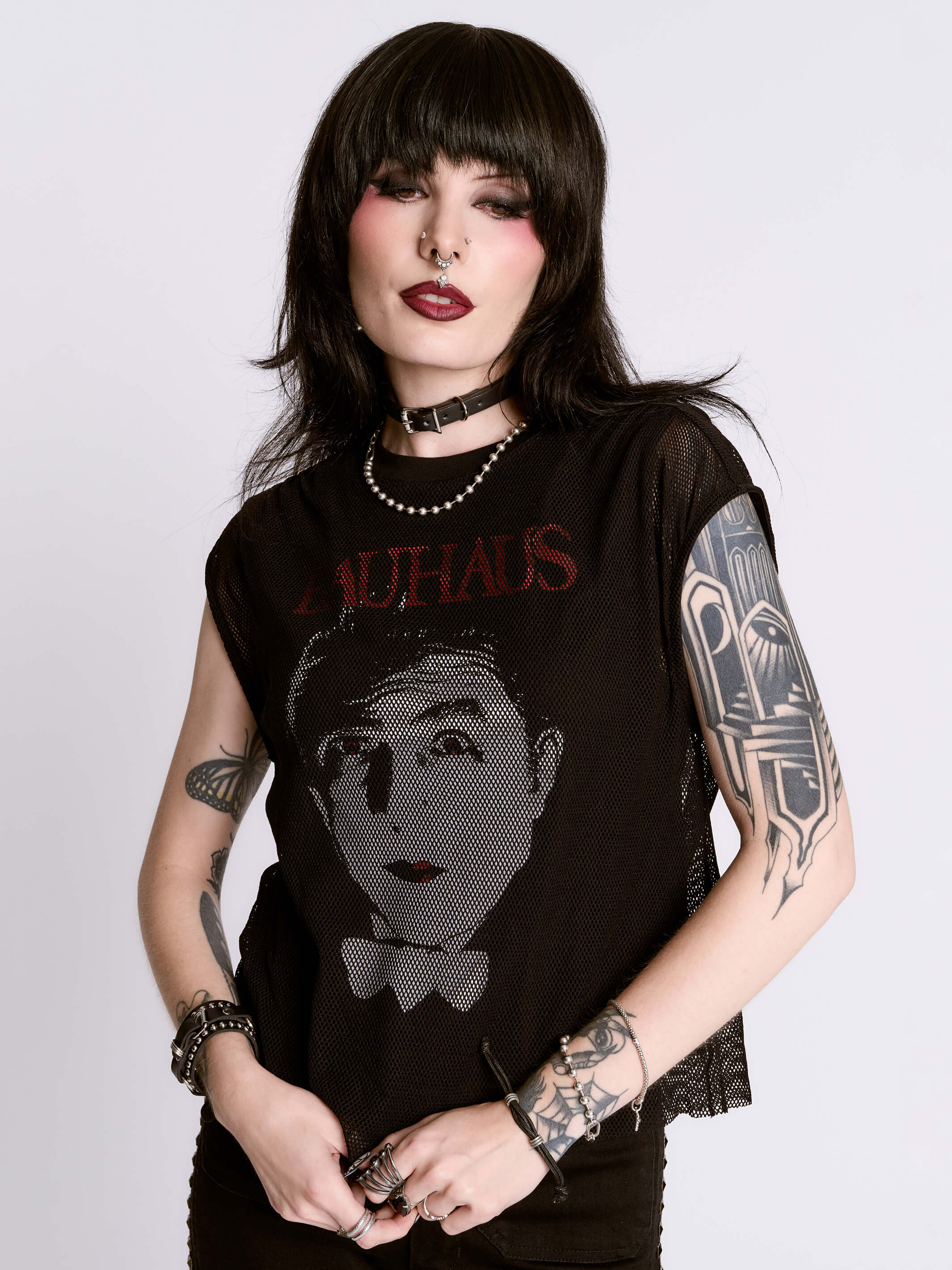 BAUHAUS MESH COVERED SHIRT