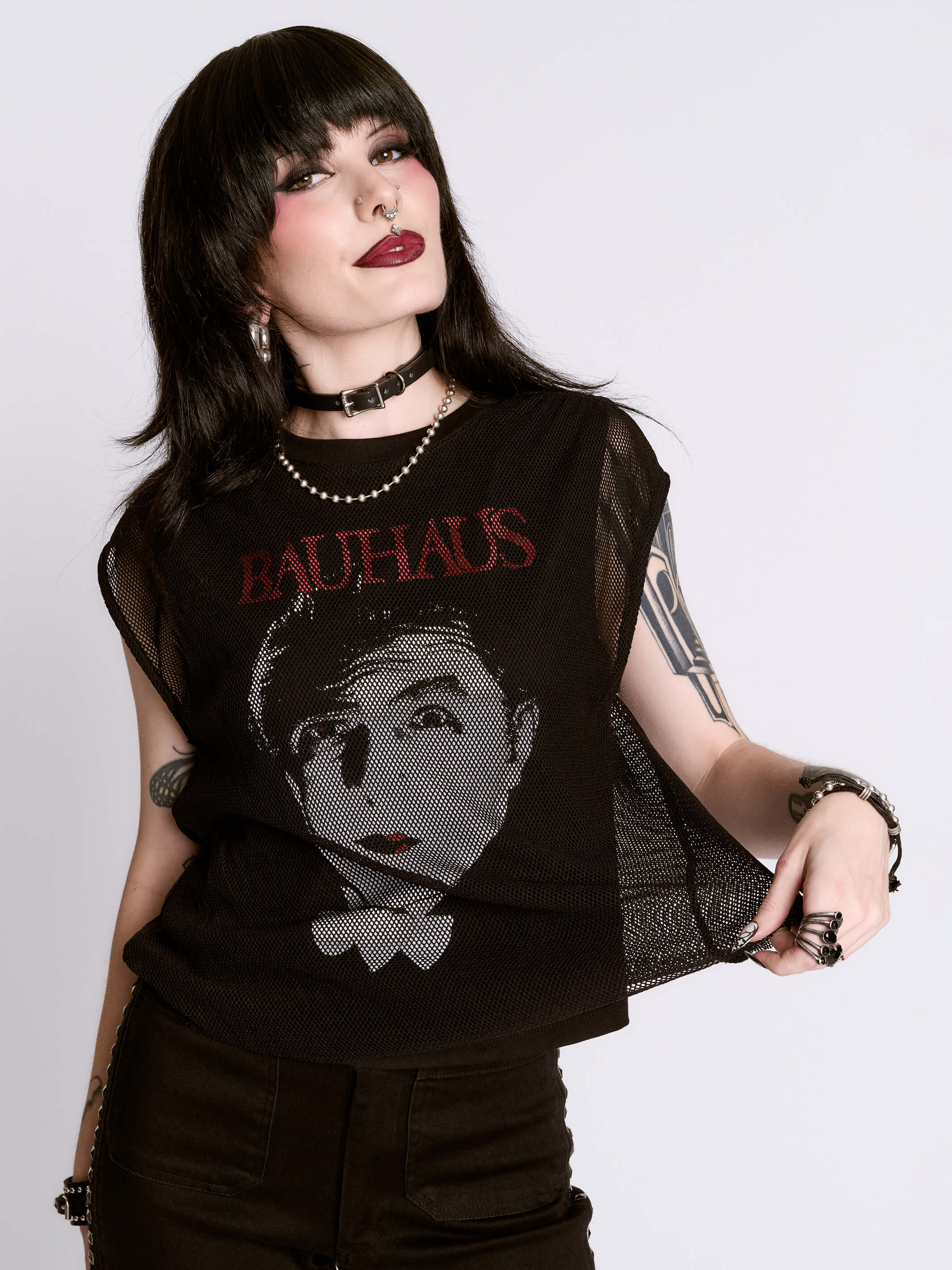 BAUHAUS MESH COVERED SHIRT