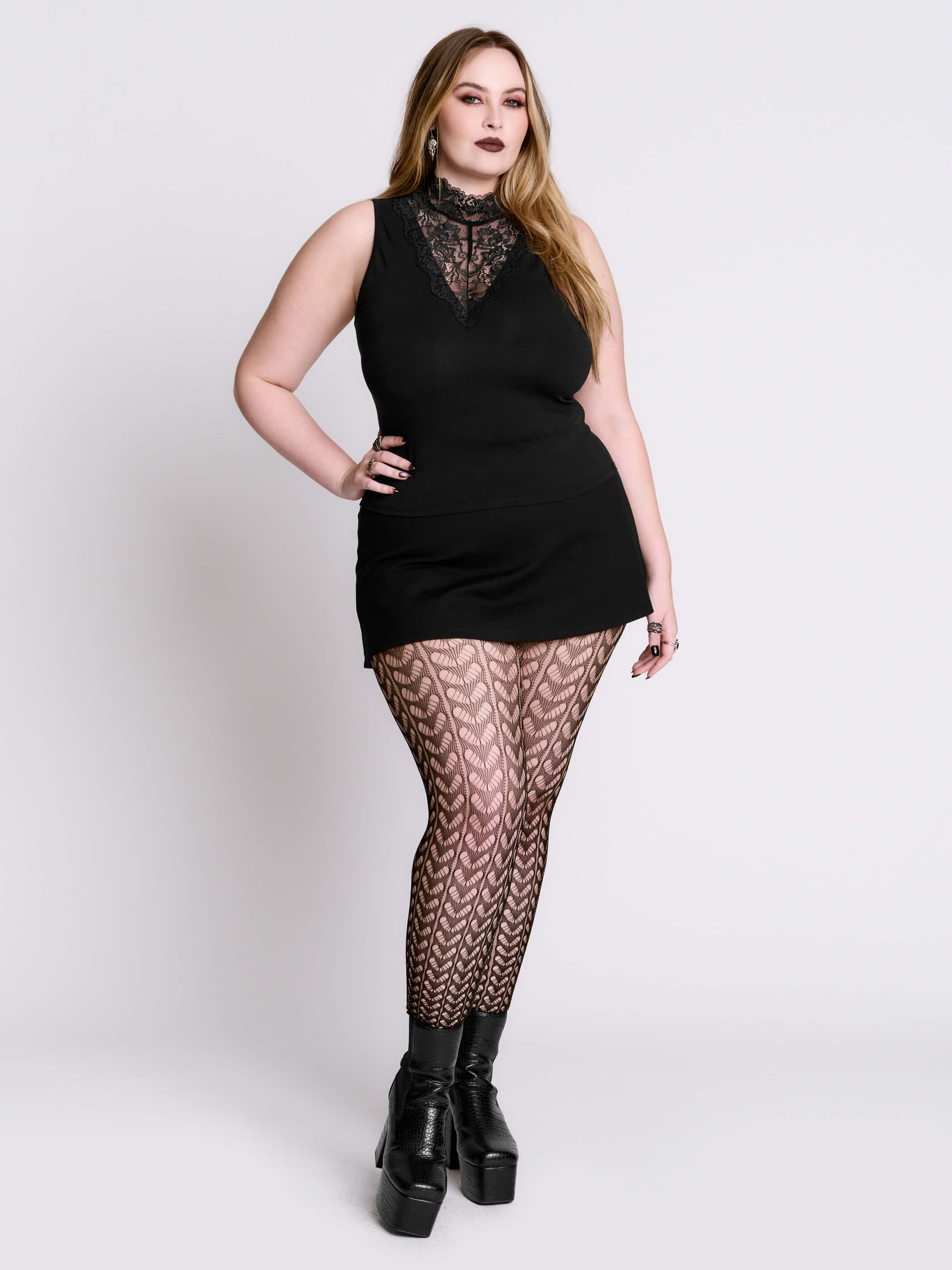 Black Mini Skort