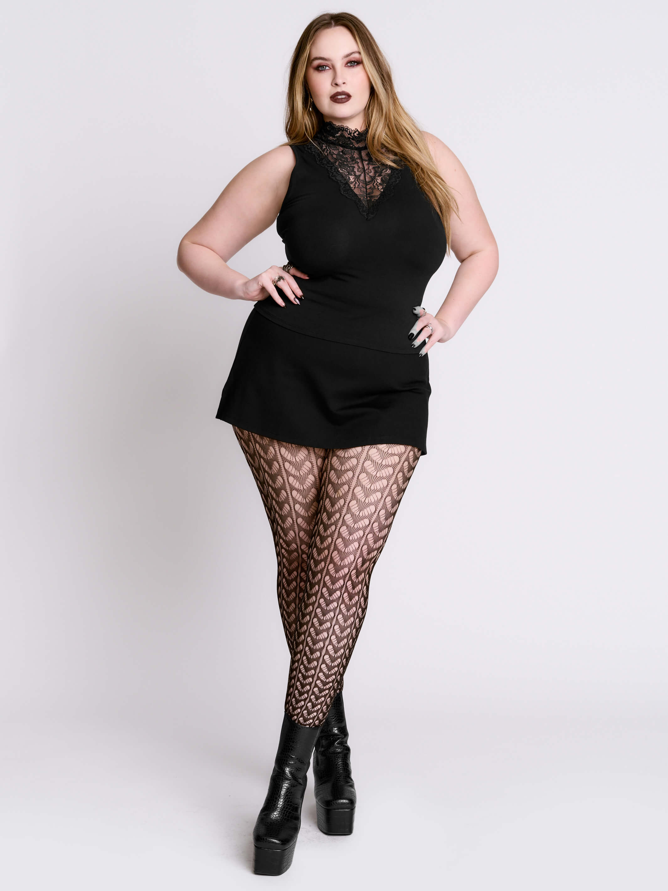 Black Mini Skort