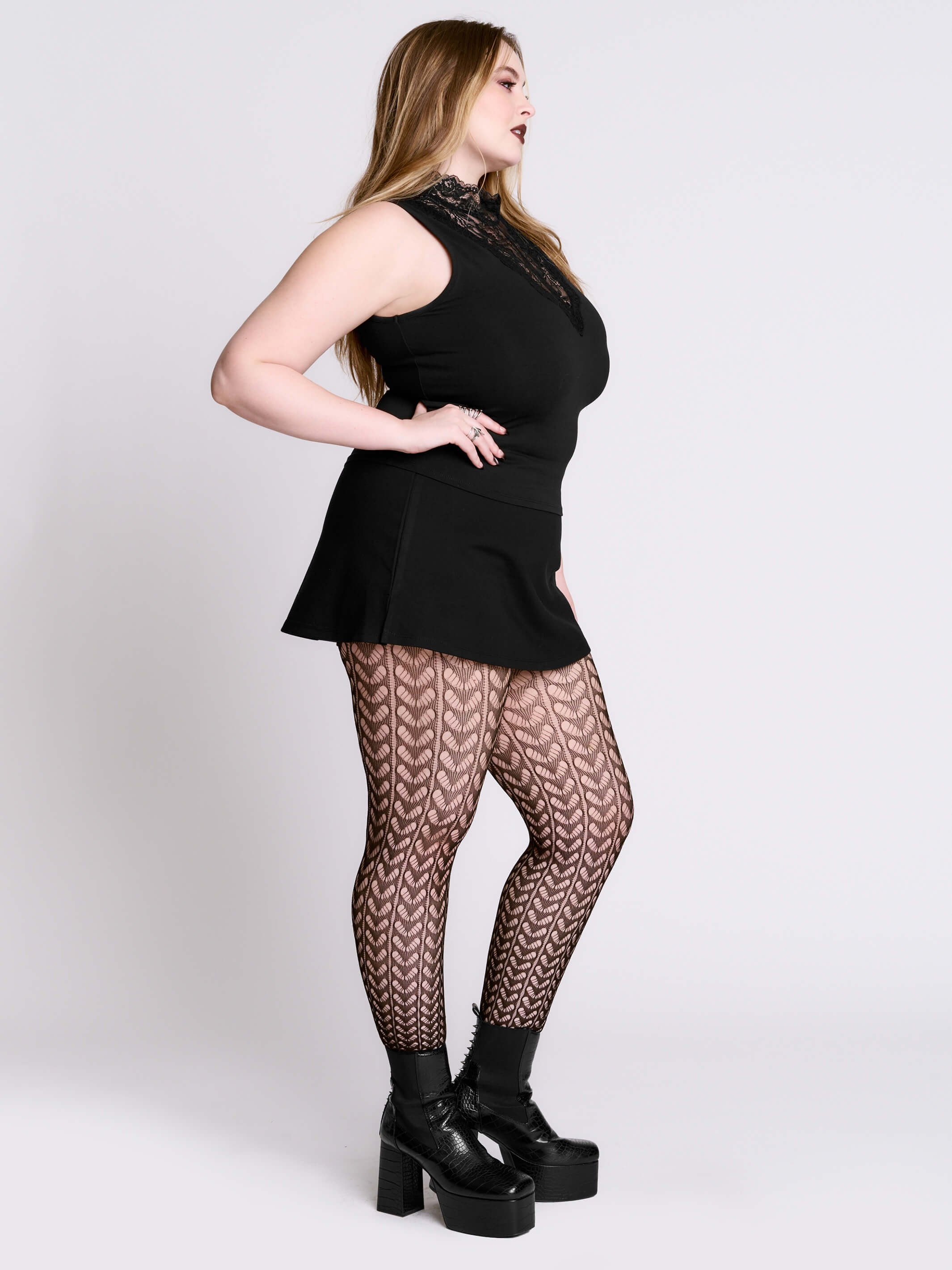 Black Mini Skort