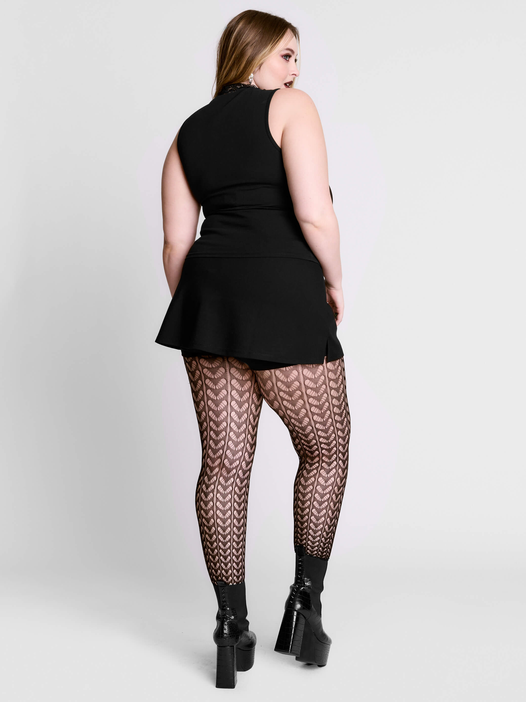 Black Mini Skort