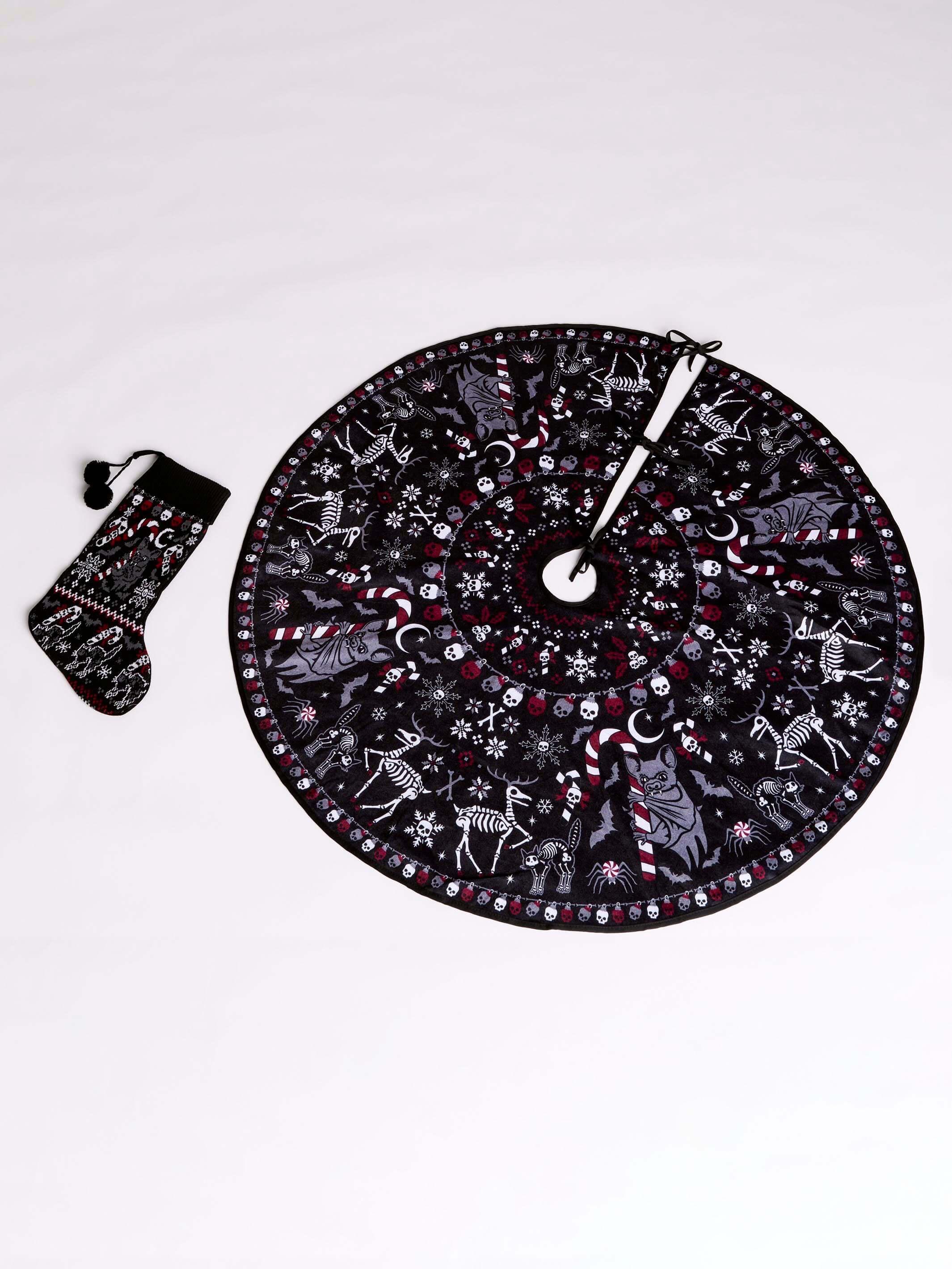 Bat Xmas Tree Skirt