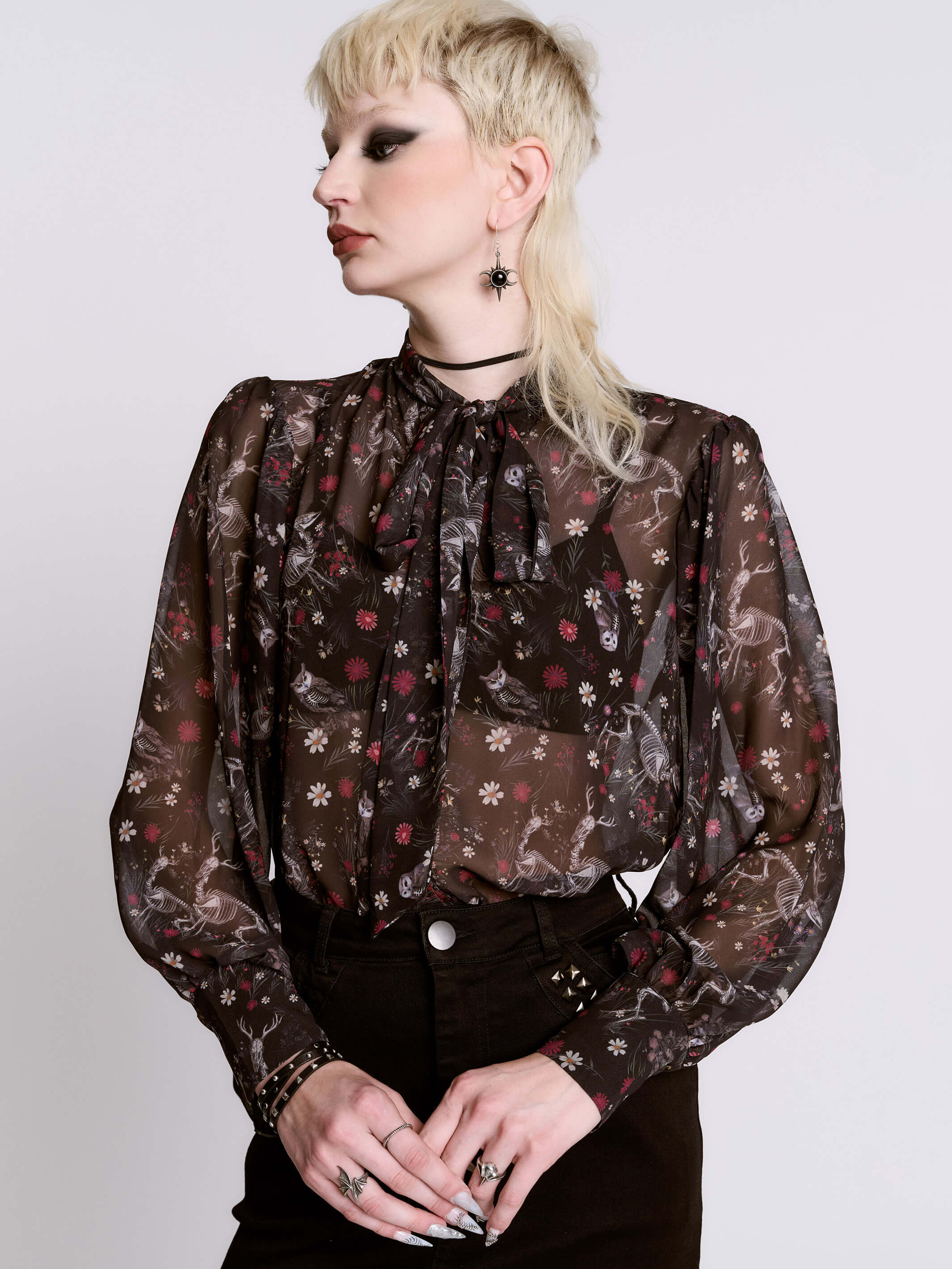 DEARLY DEPARTED BLOUSE