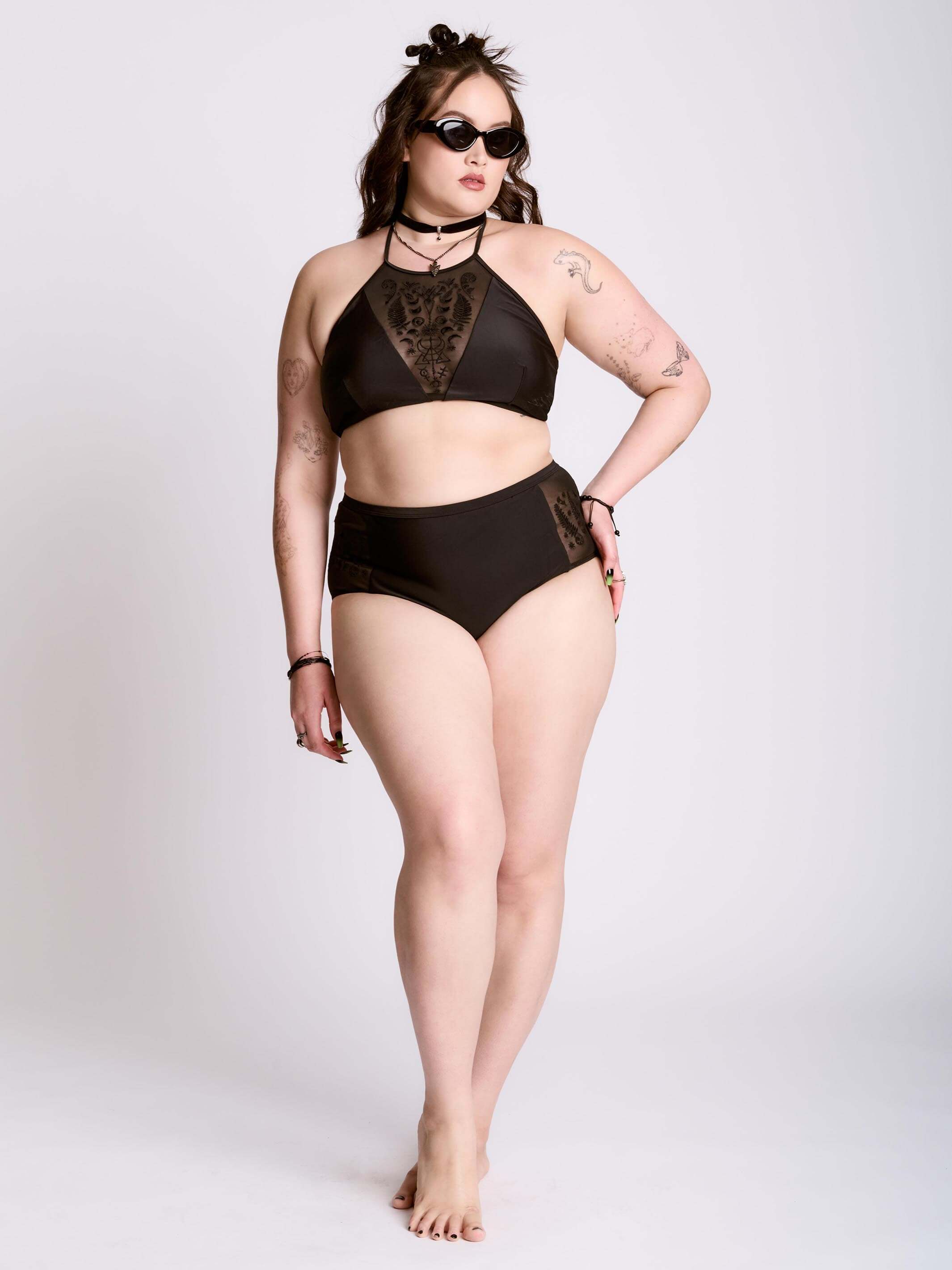 Fern Relics Swim Top