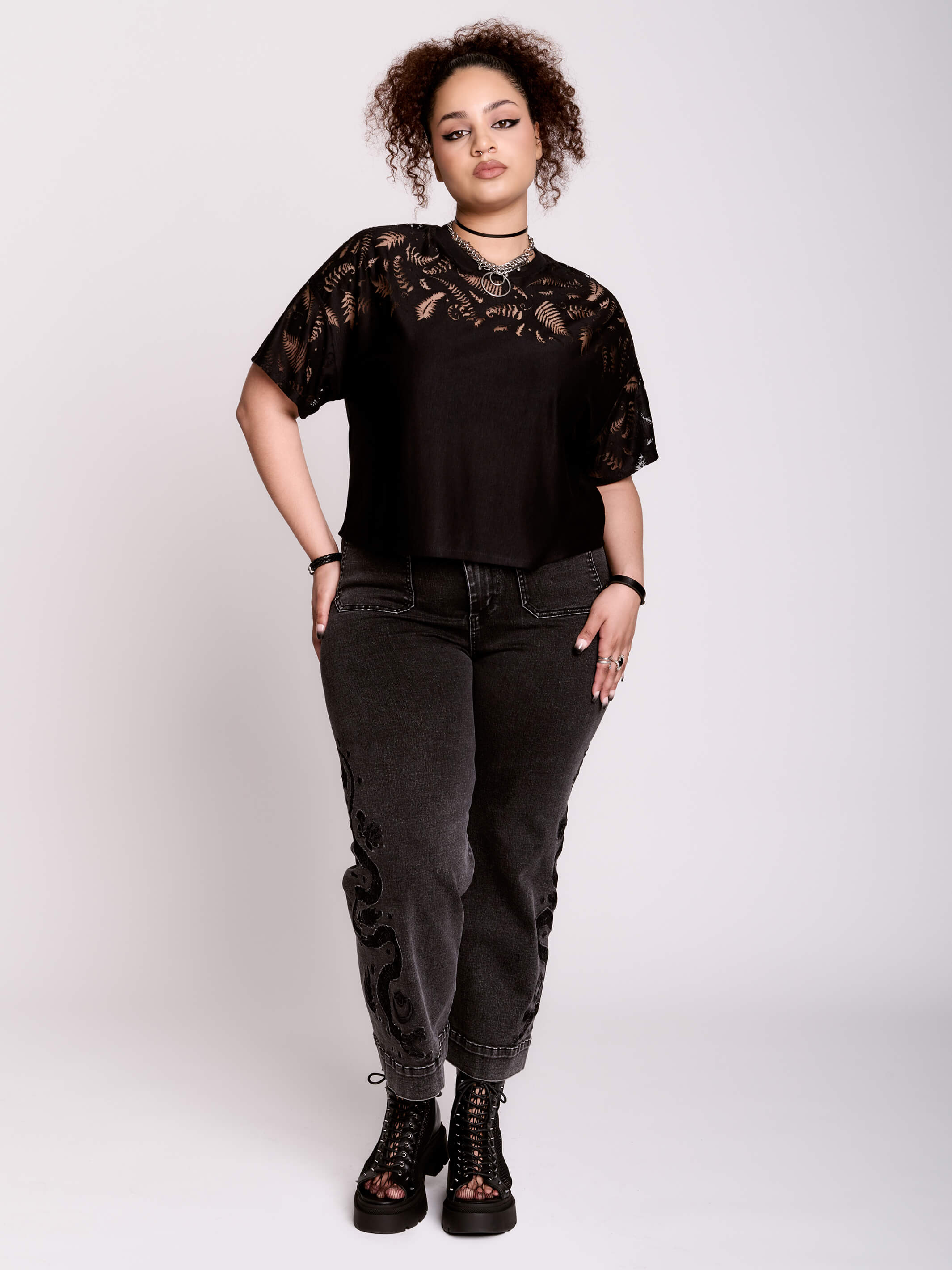 Fern Crop T-Shirt