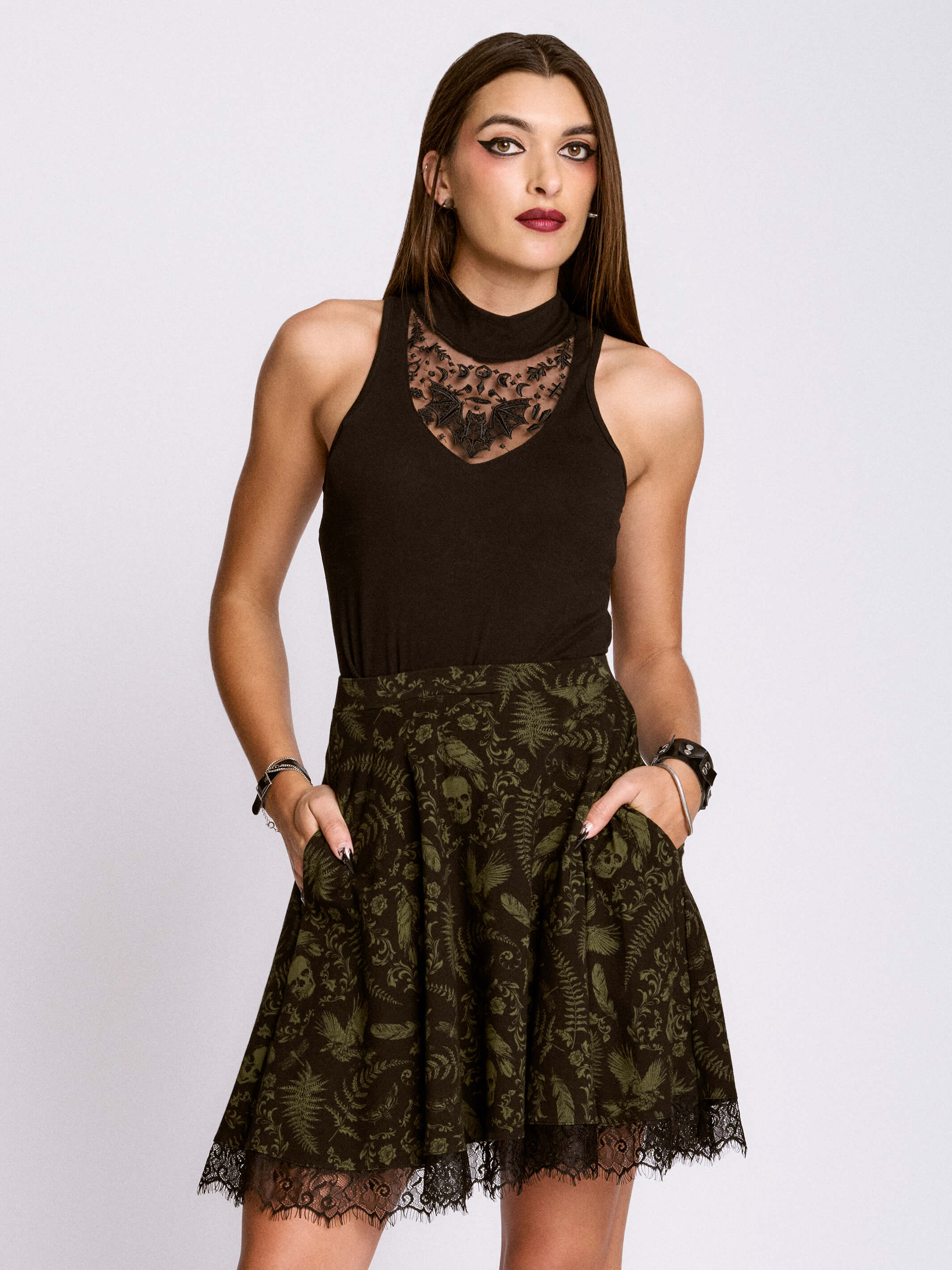 GILDED AGE SKATER SKIRT