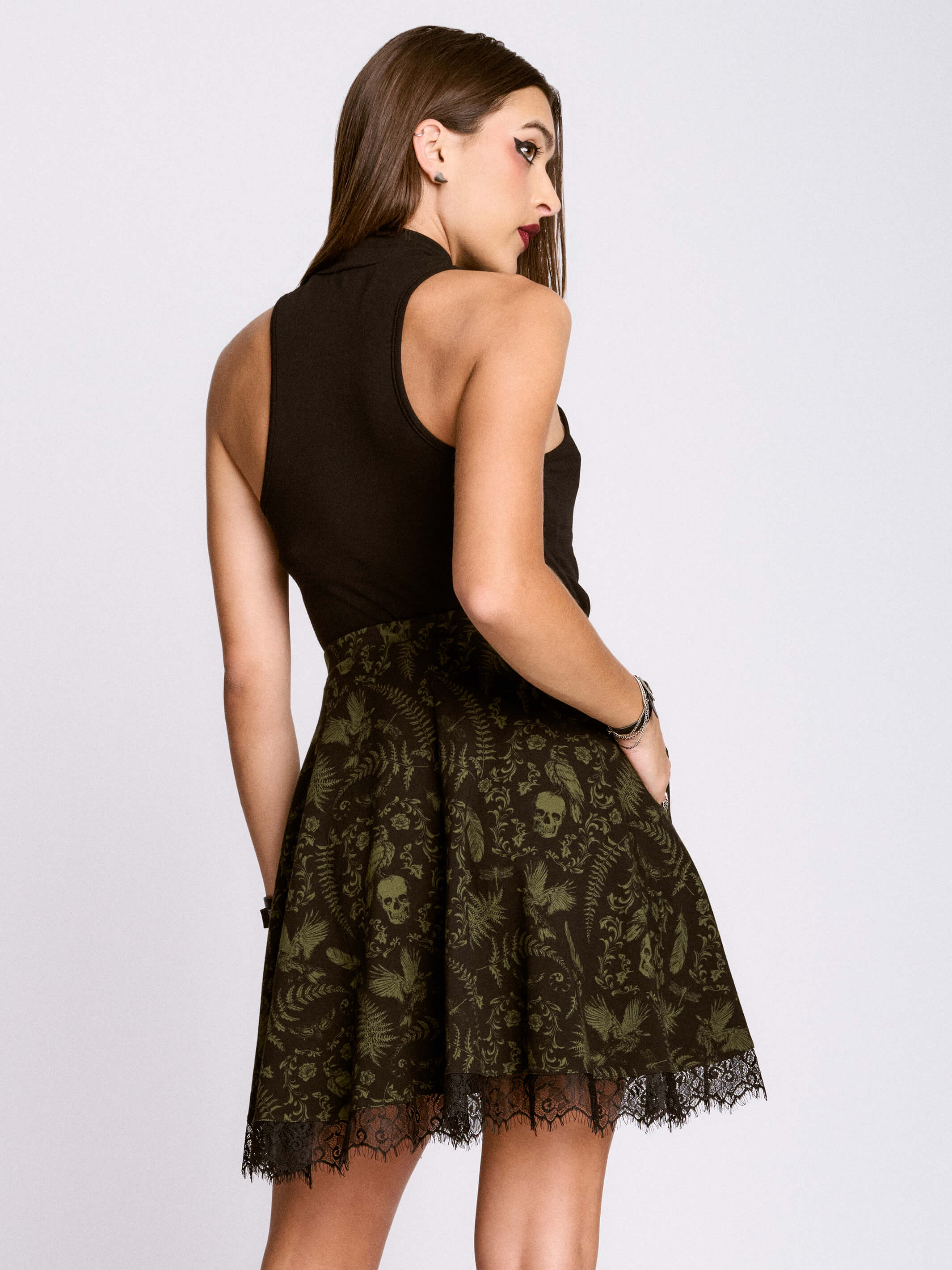 GILDED AGE SKATER SKIRT