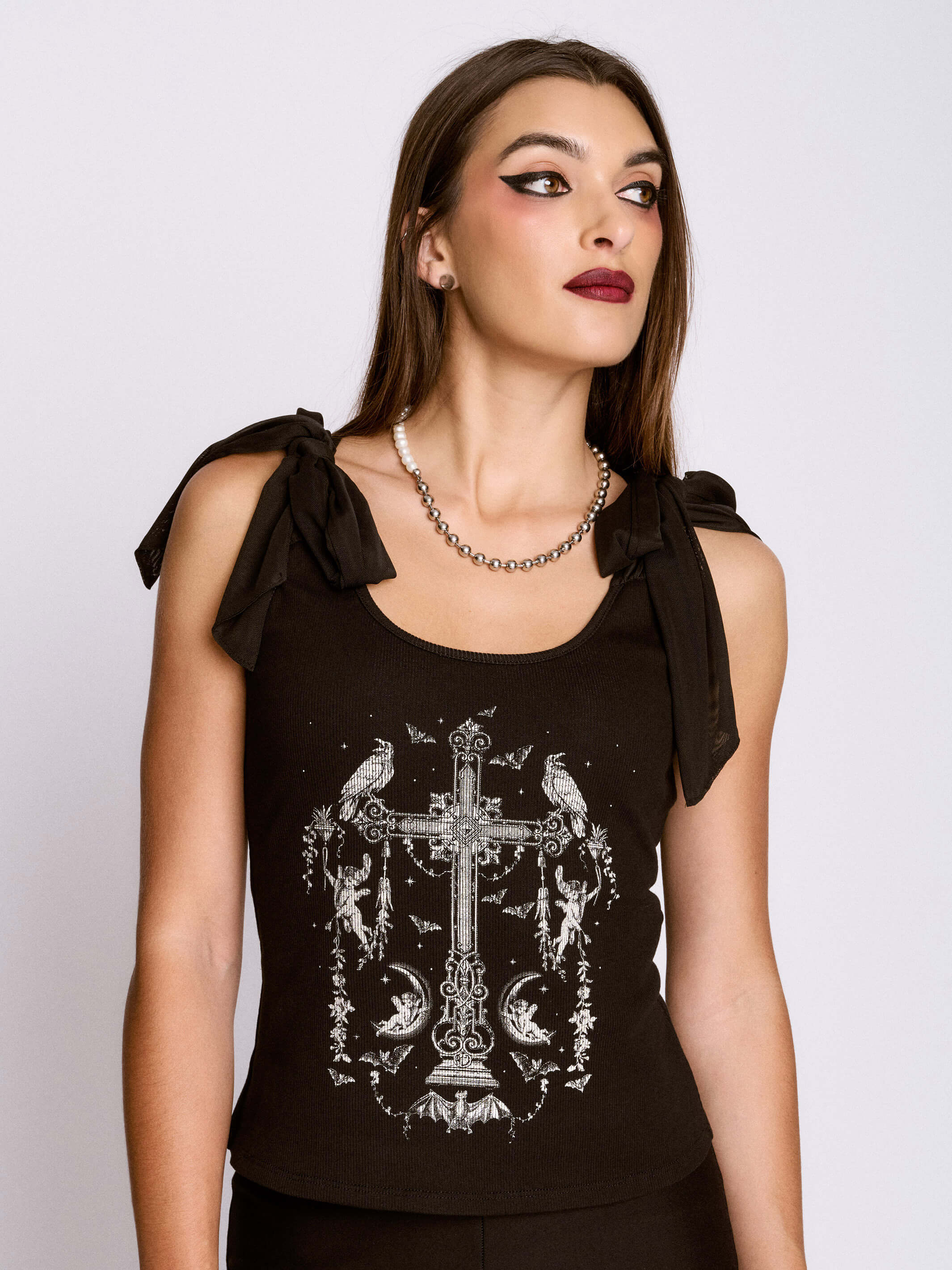 gothic toile tank