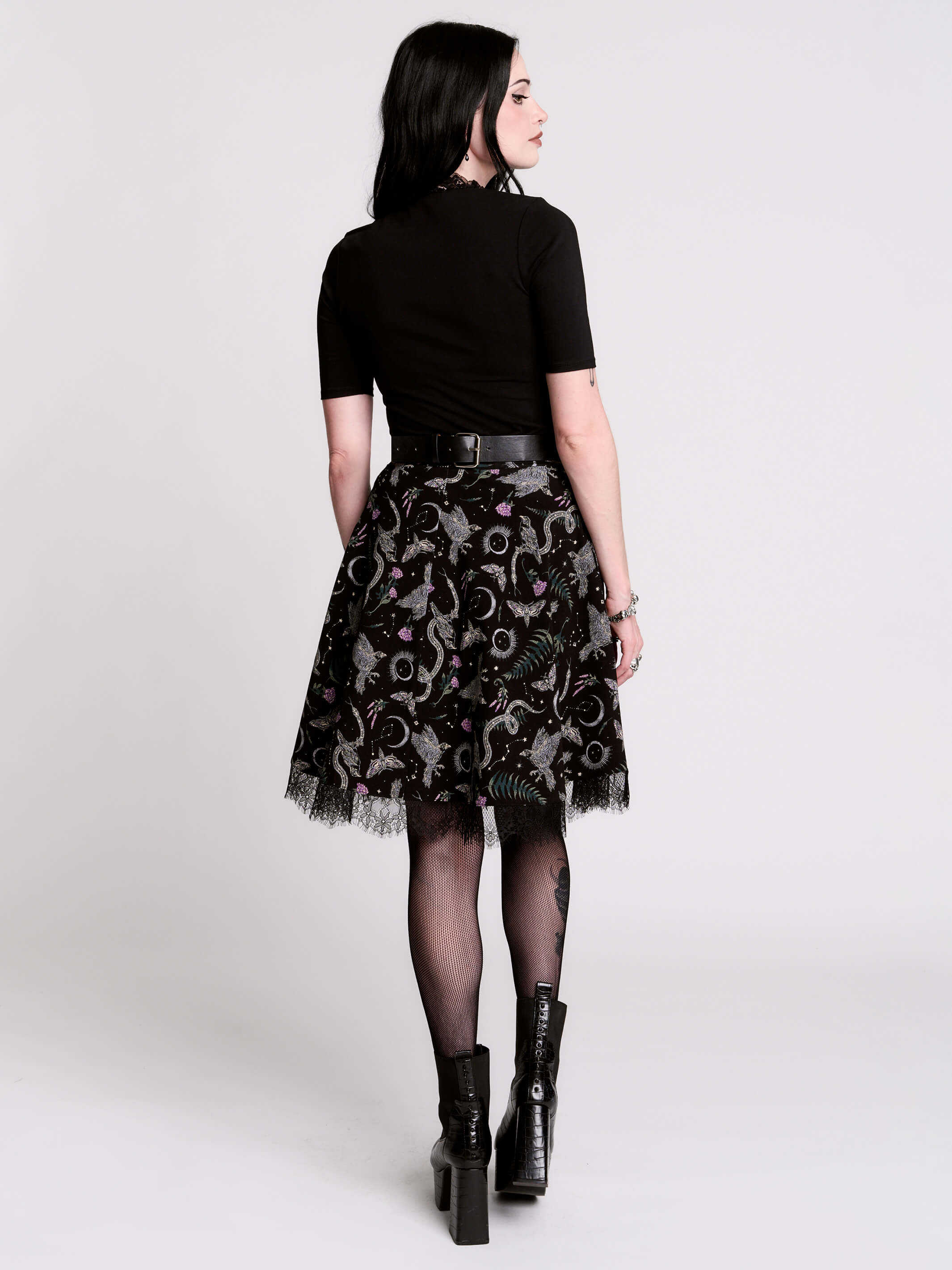 Victorian Lace Yoke Top