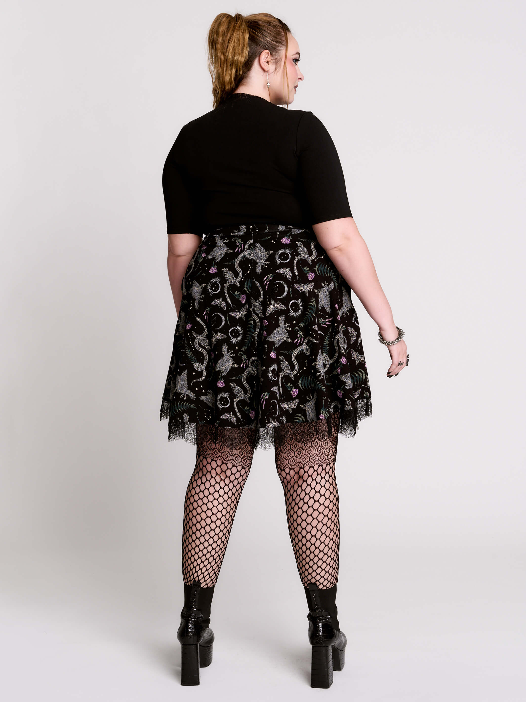 Victorian Lace Yoke Top