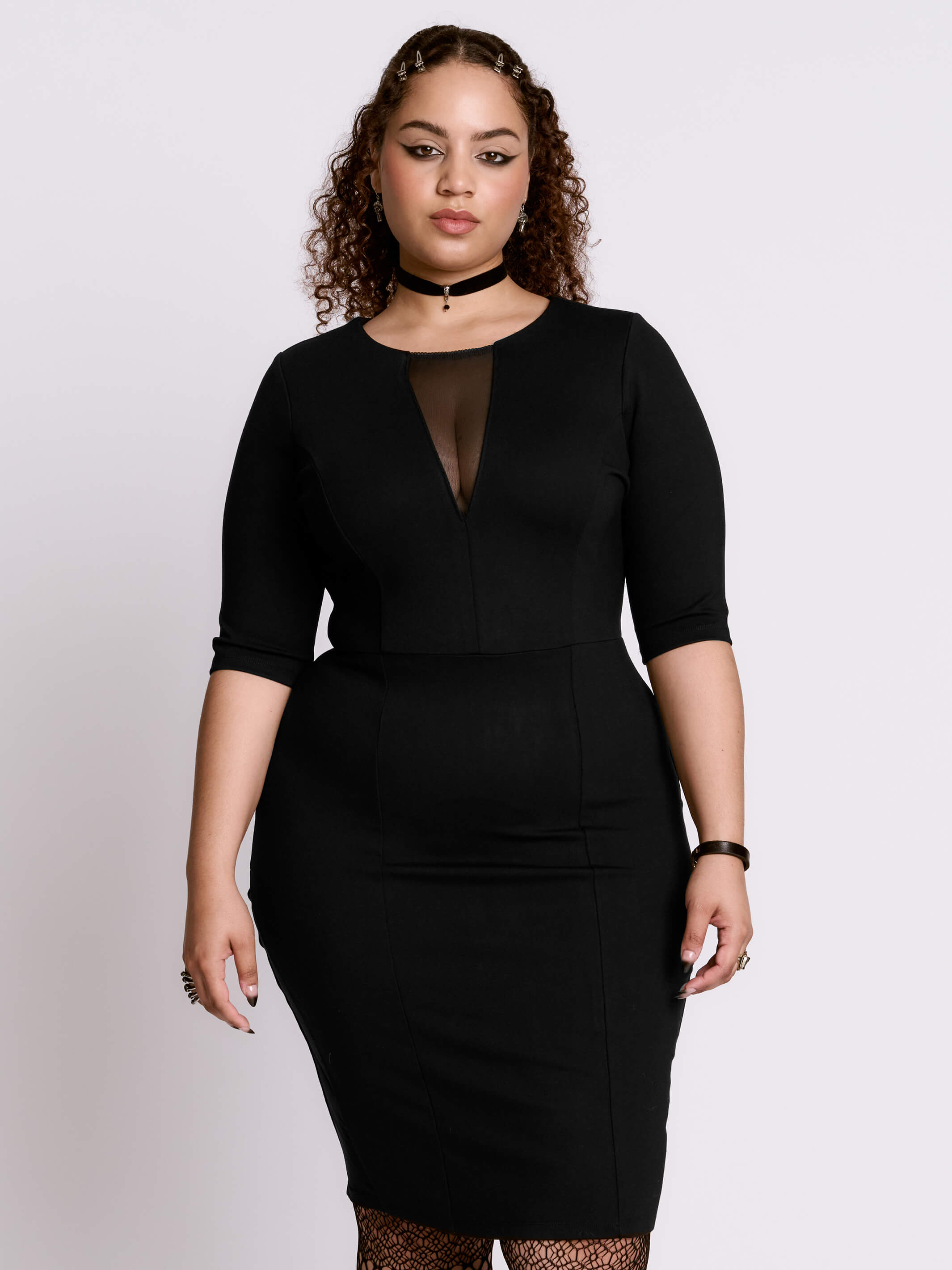 Ponte Wiggle Dress