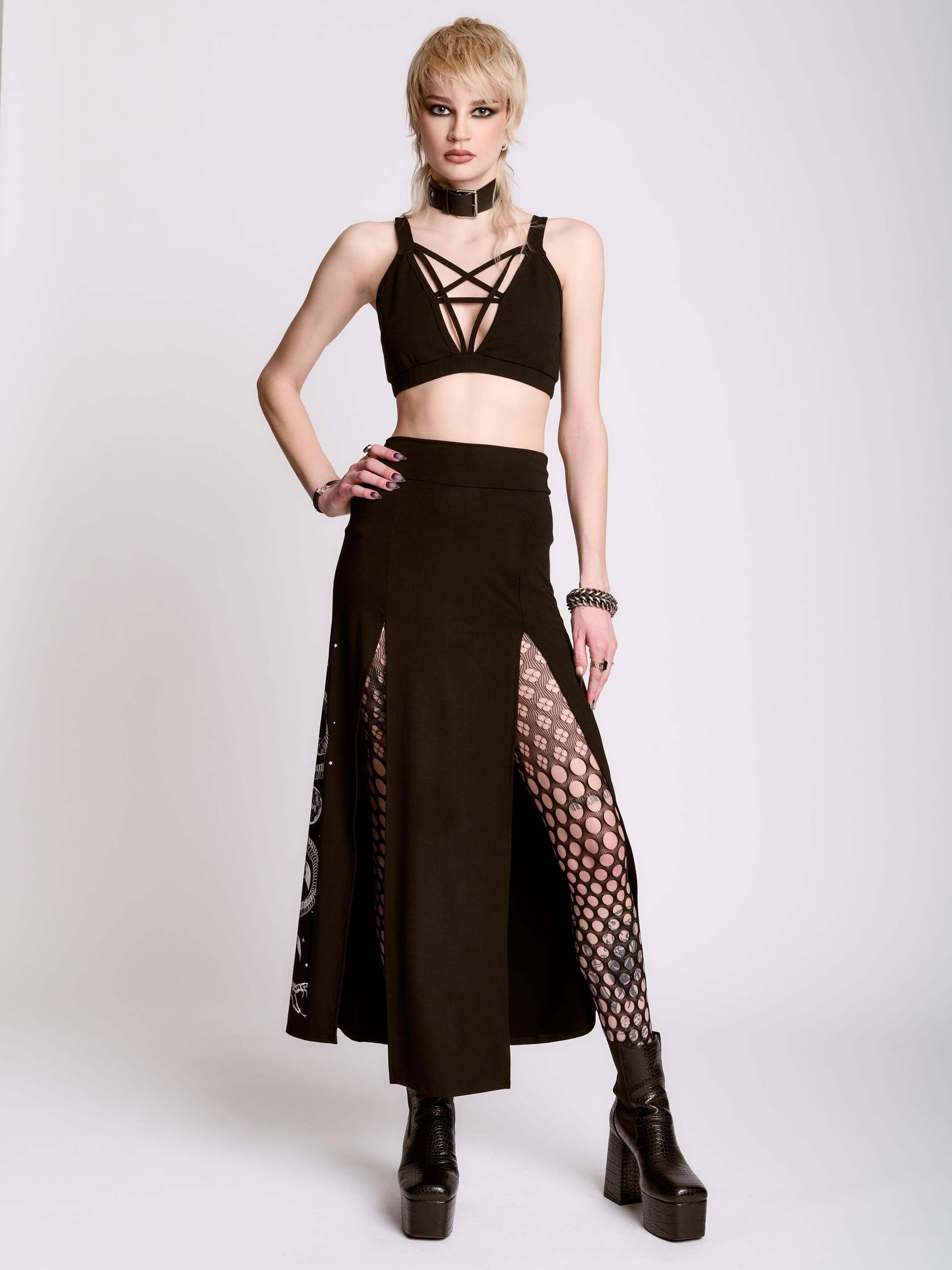SLITHERING SNAKE SKIRT