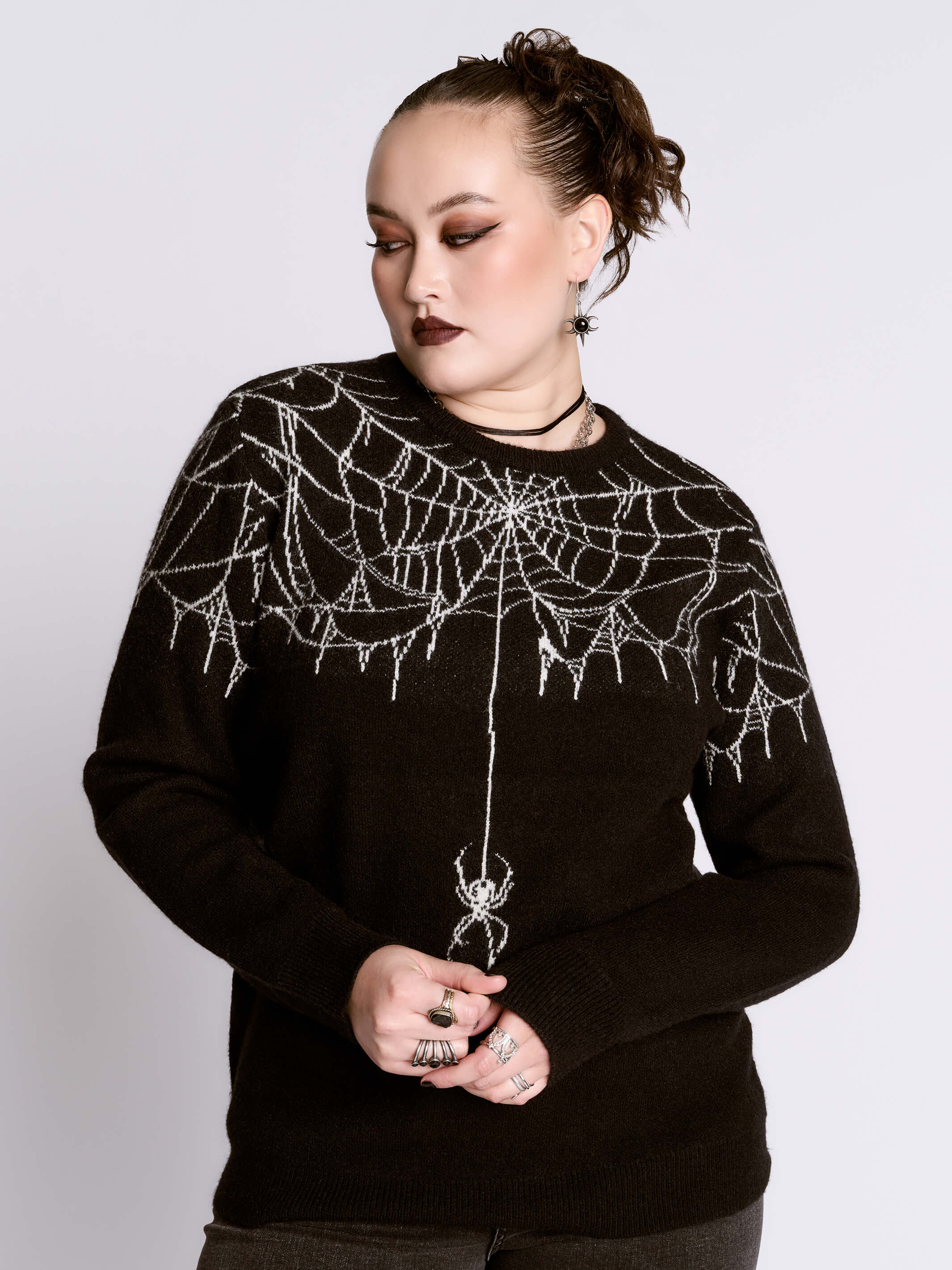 Spider and Web Sweater