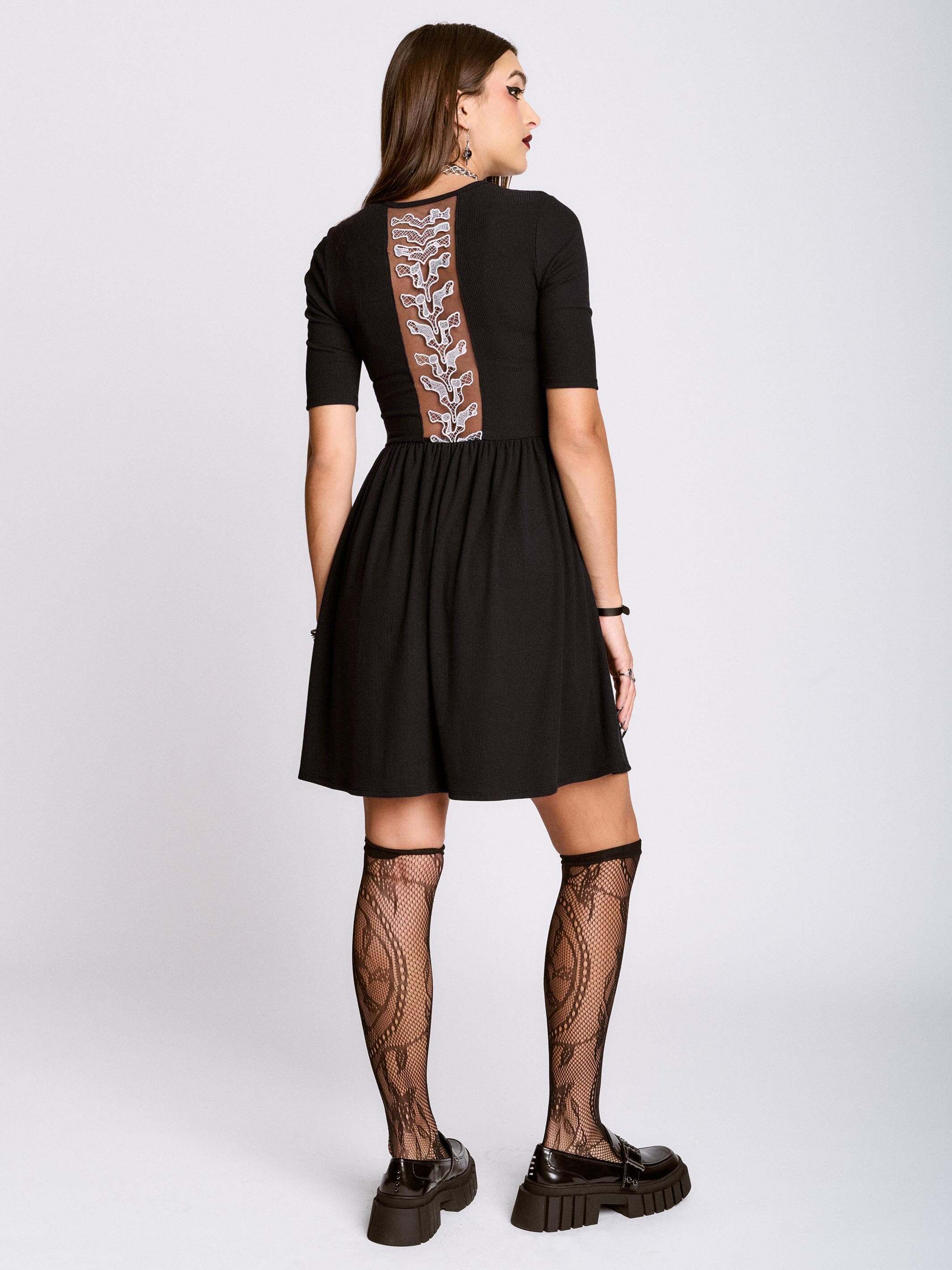 spine sweet heart dress