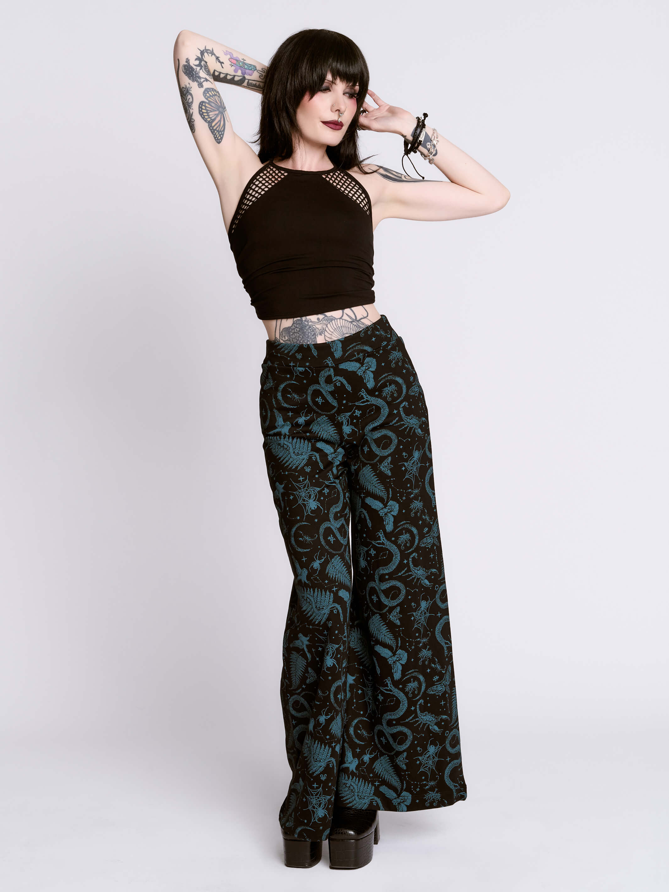 Swamp Life Palazzo Pants