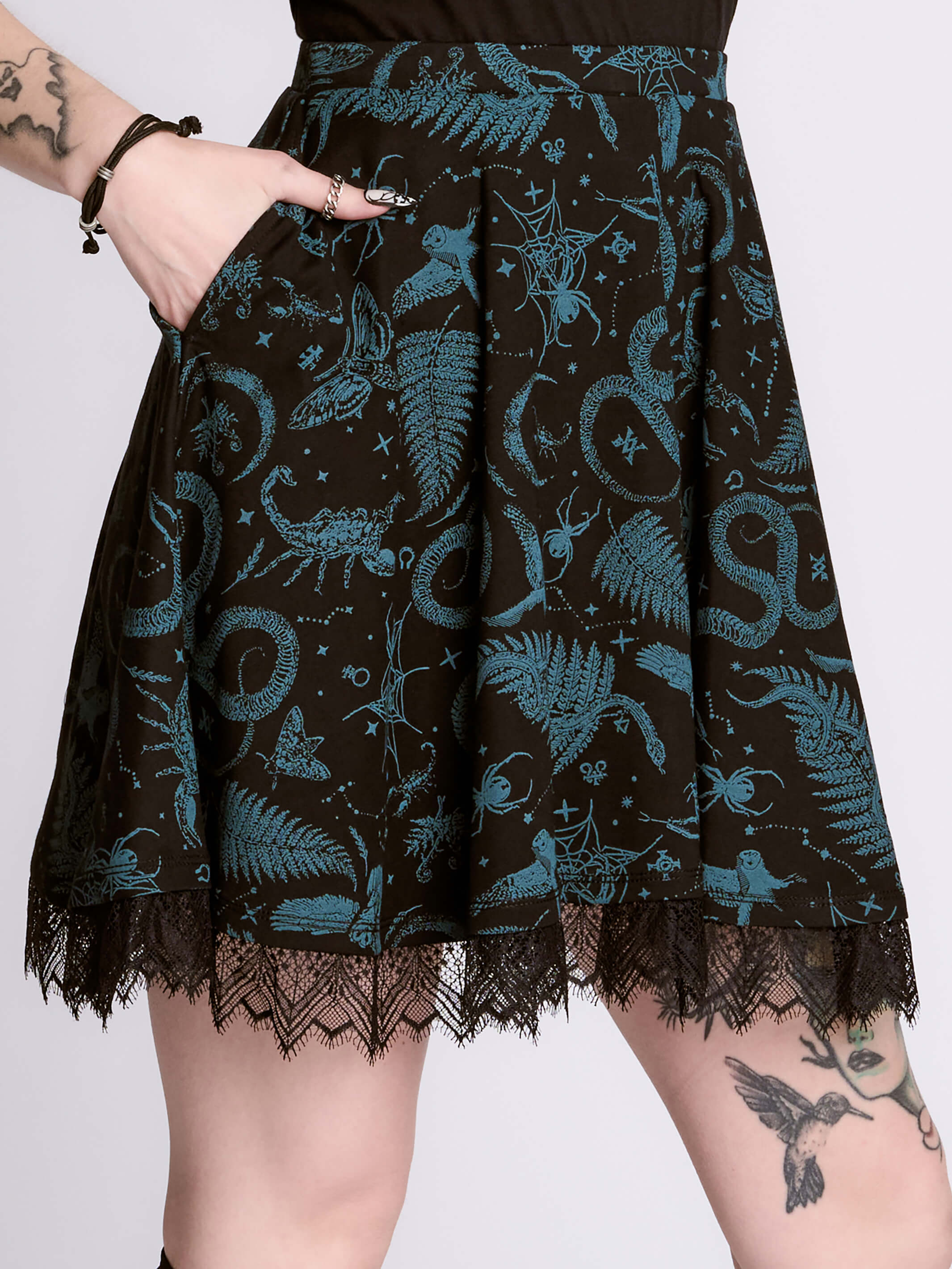 SWAMP LIFE SKATER SKIRT