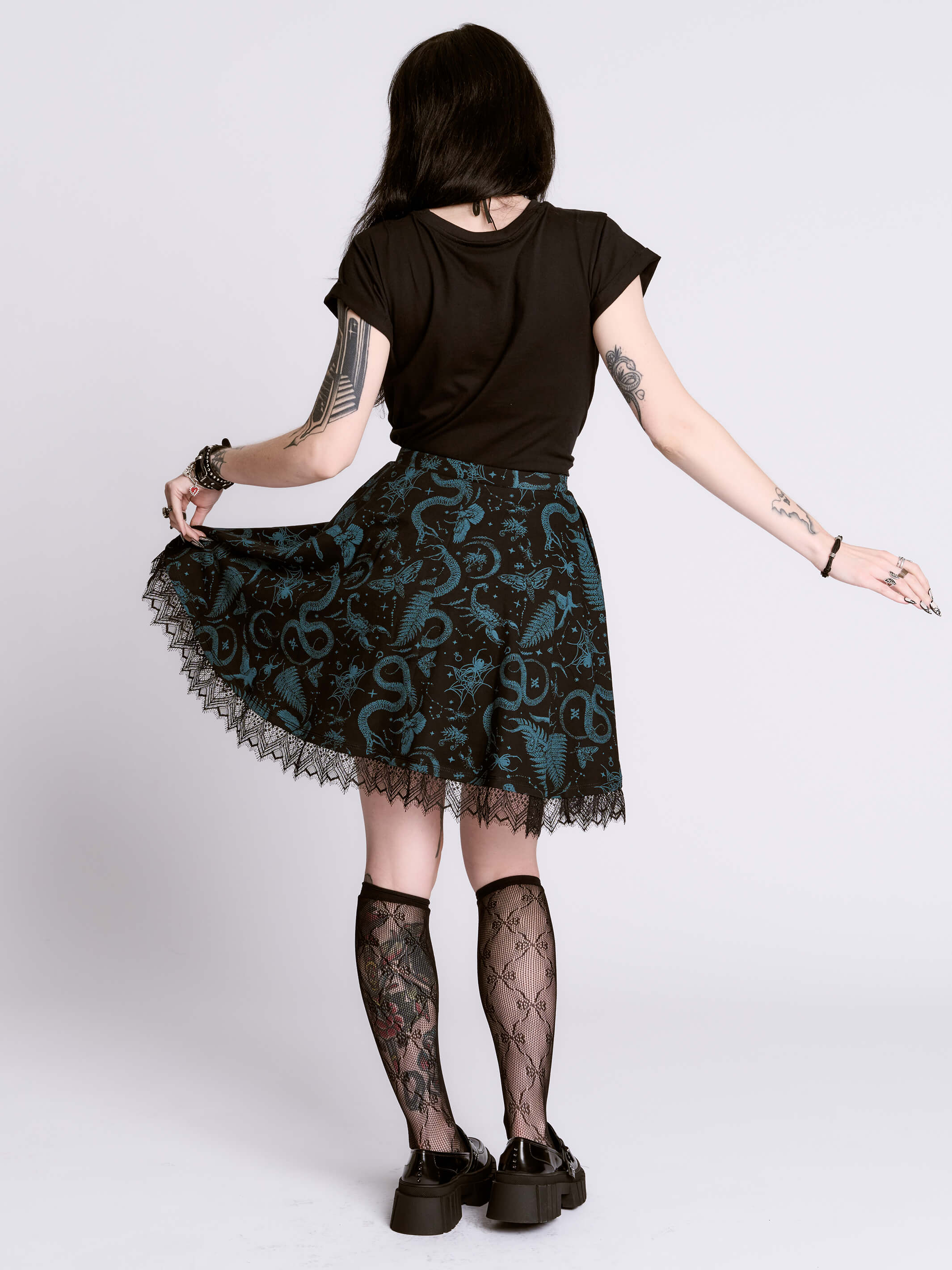 SWAMP LIFE SKATER SKIRT