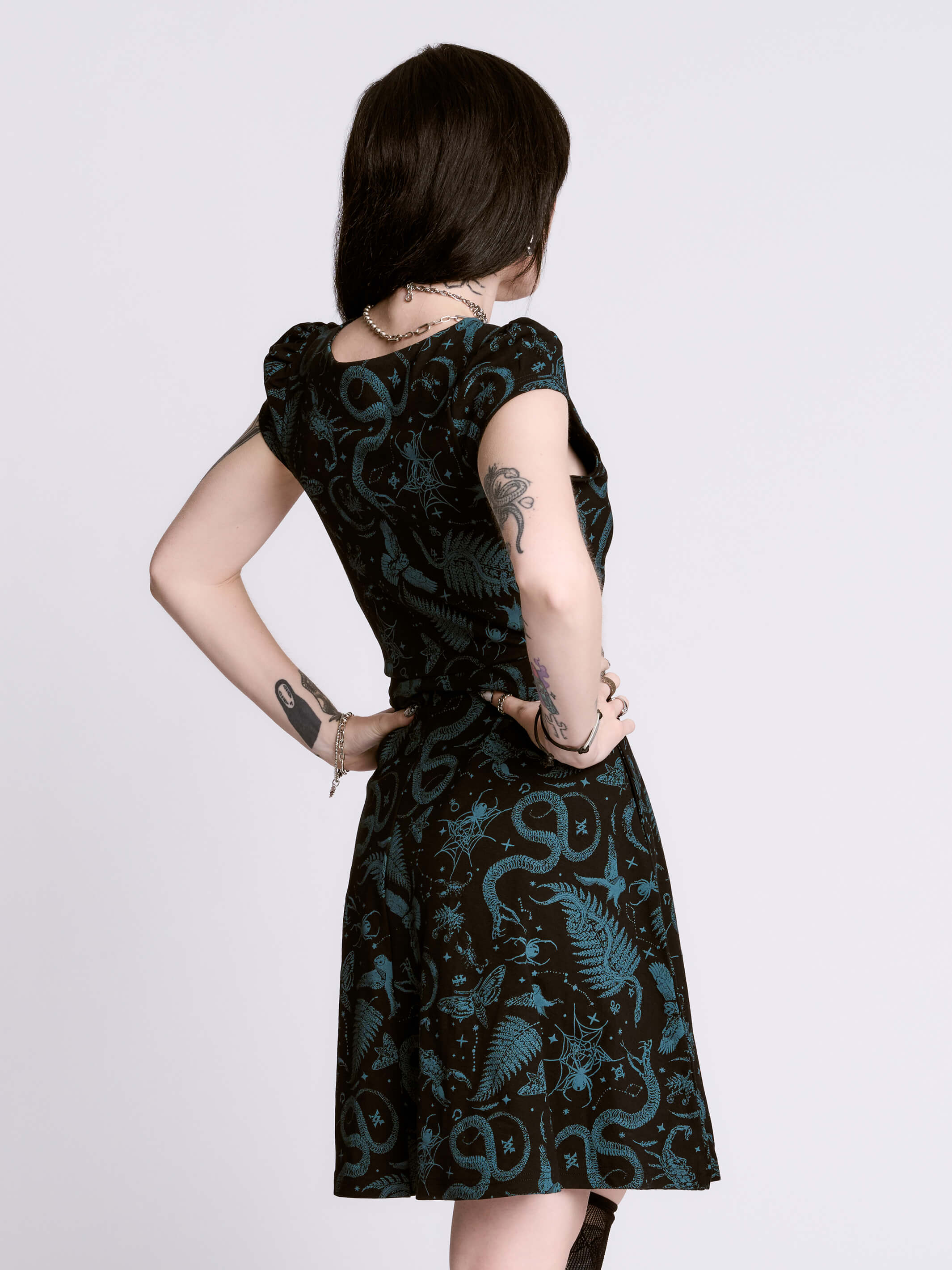 SWAMP LIFE PONTE DRESS