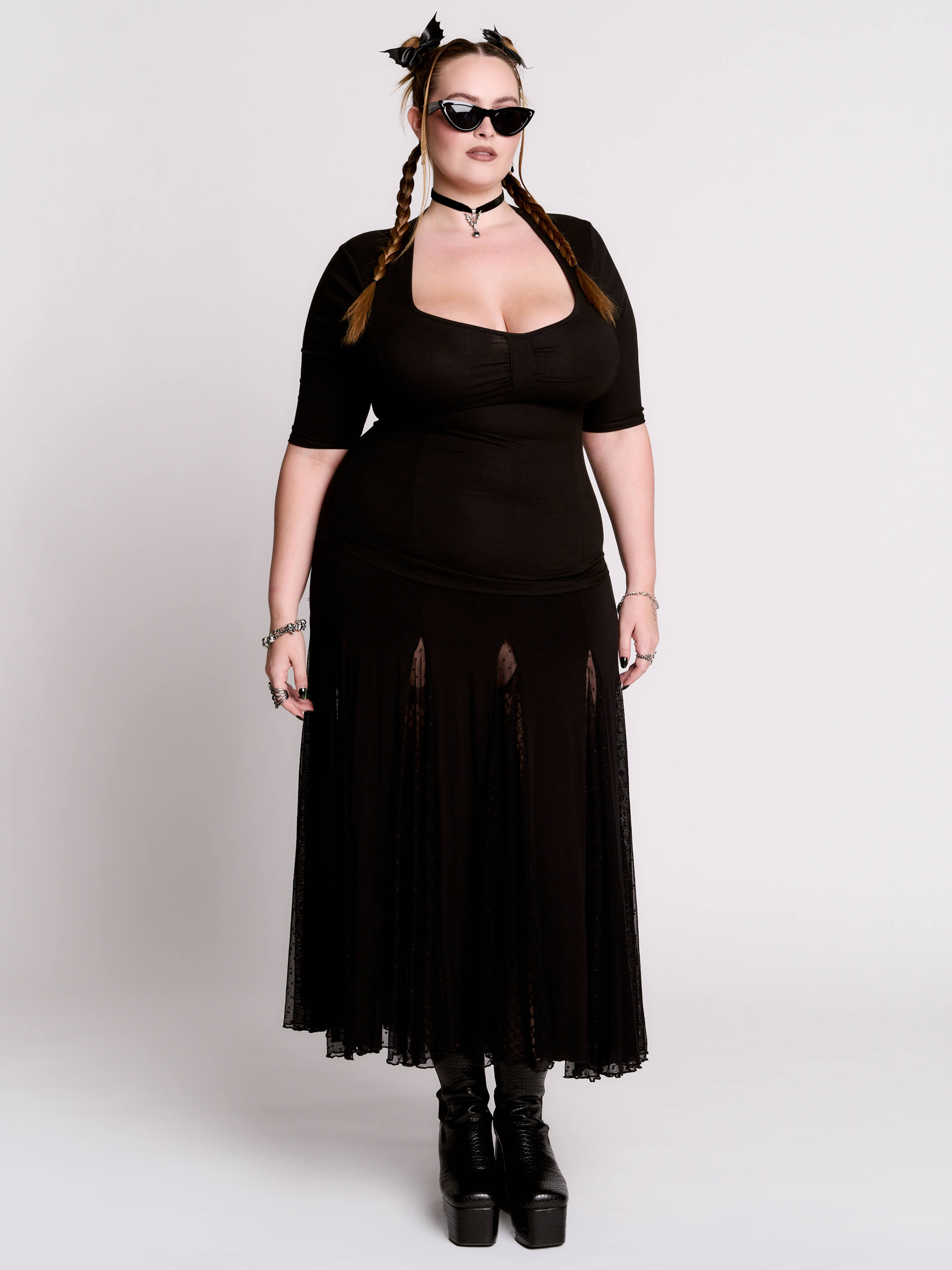 Rib Sweetheart Top
