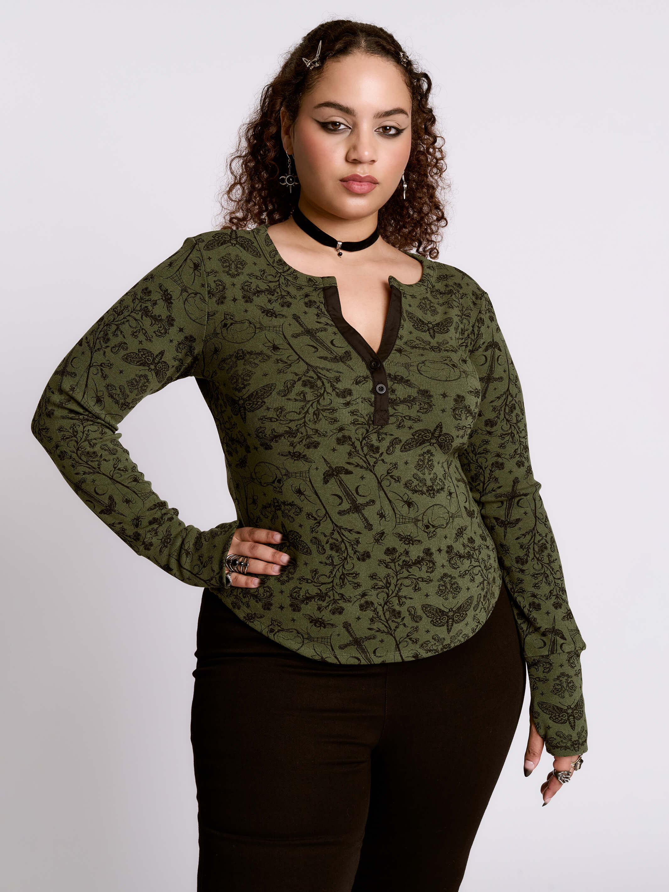 sword of mercy henley top