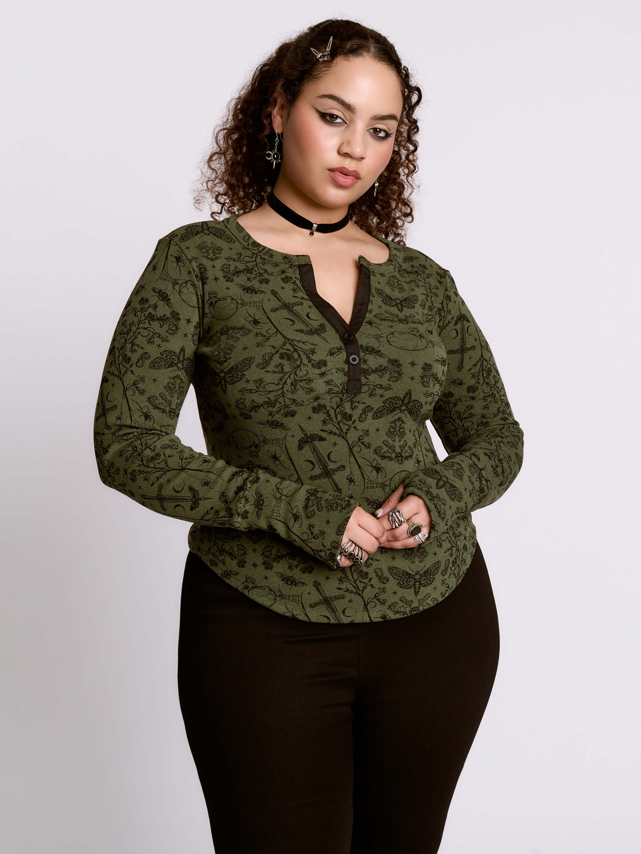 sword of mercy henley top