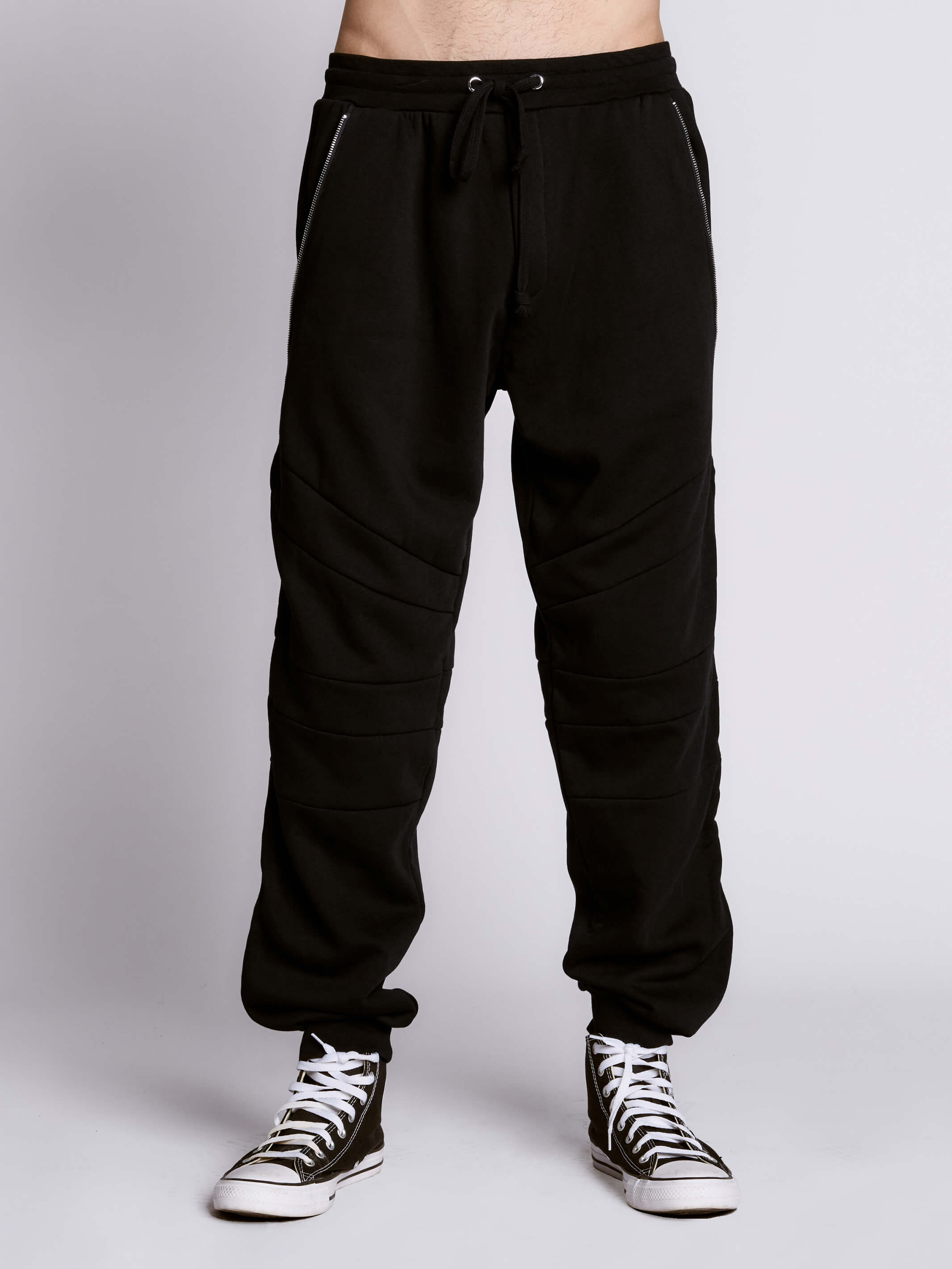 zipper jogger