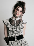 Edward Gorey Victorian dress