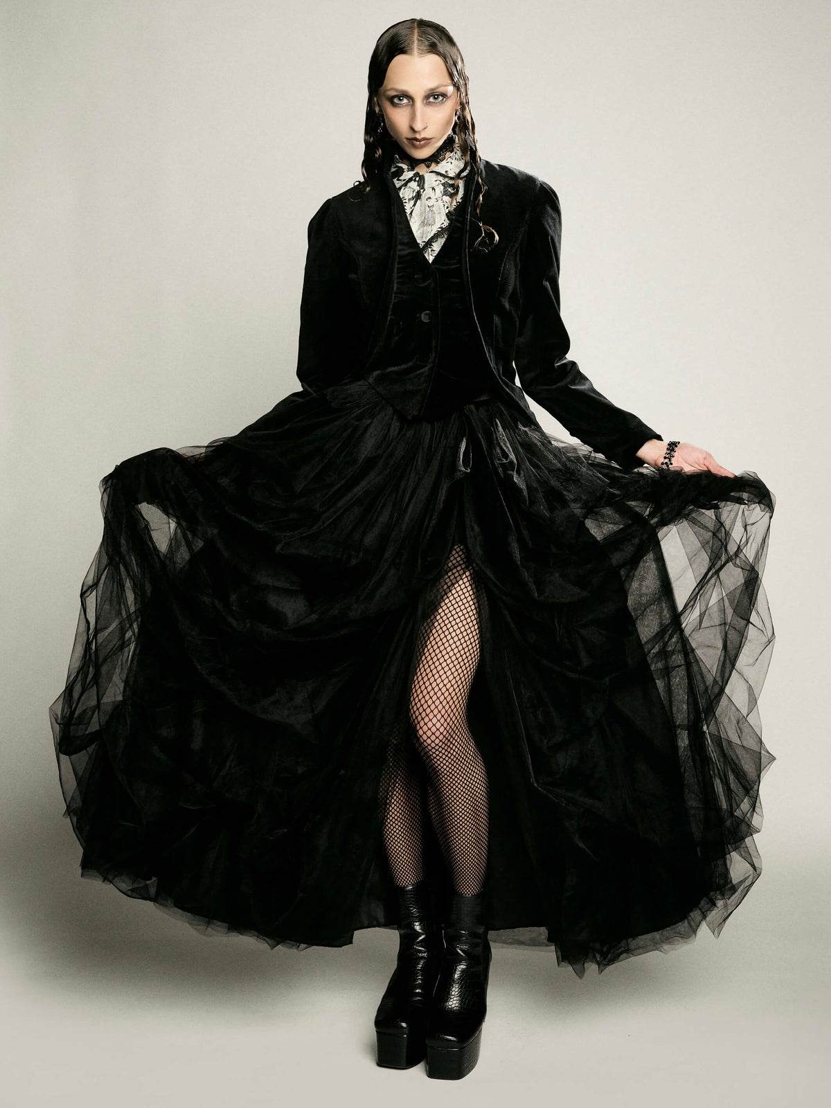 Victorian tulle skirt