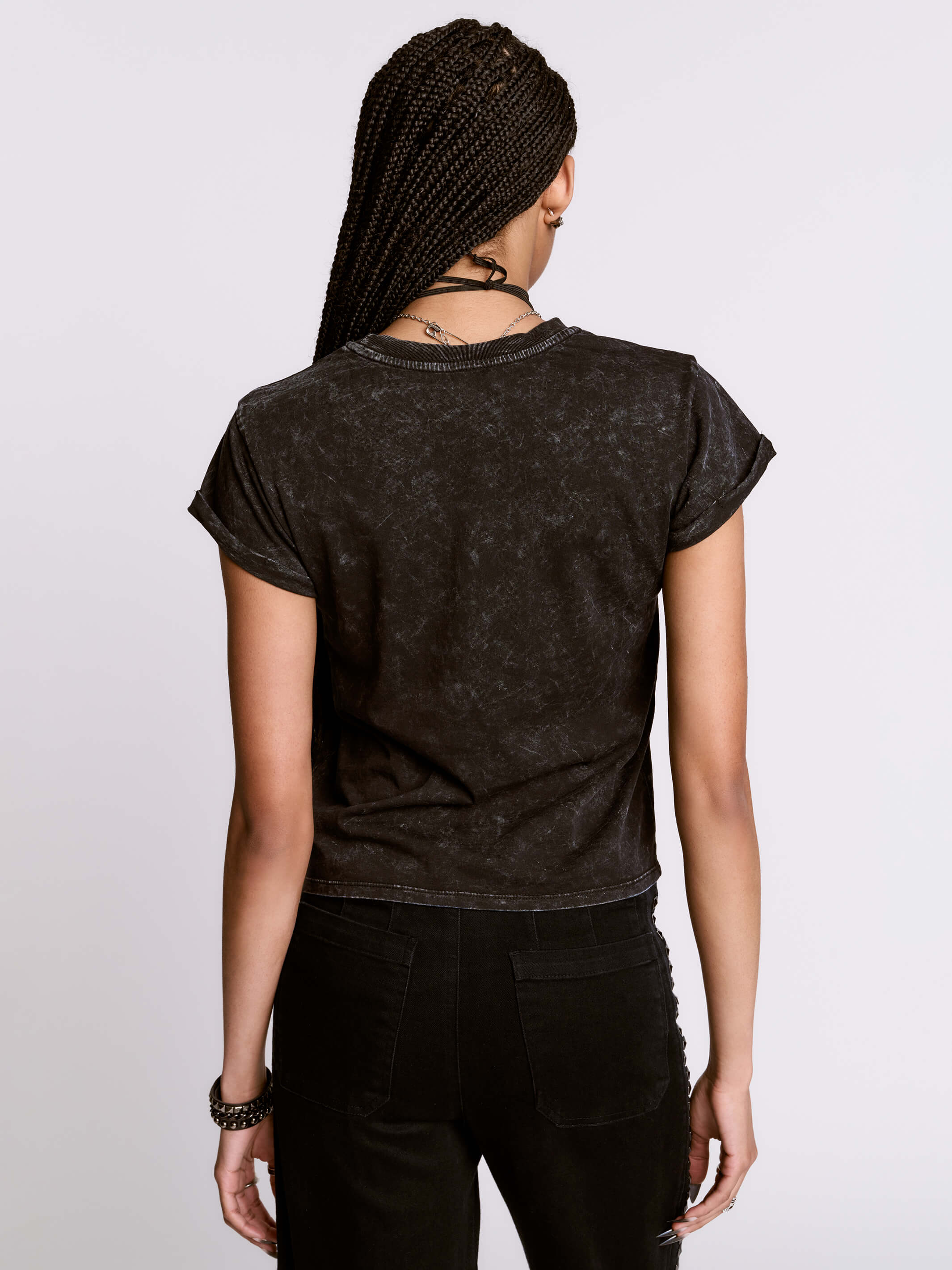 ACE OF PENTACLE MINERAL WASH BABY TEE