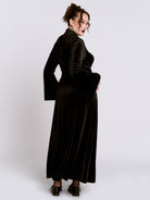 Black Lodge velvet dress