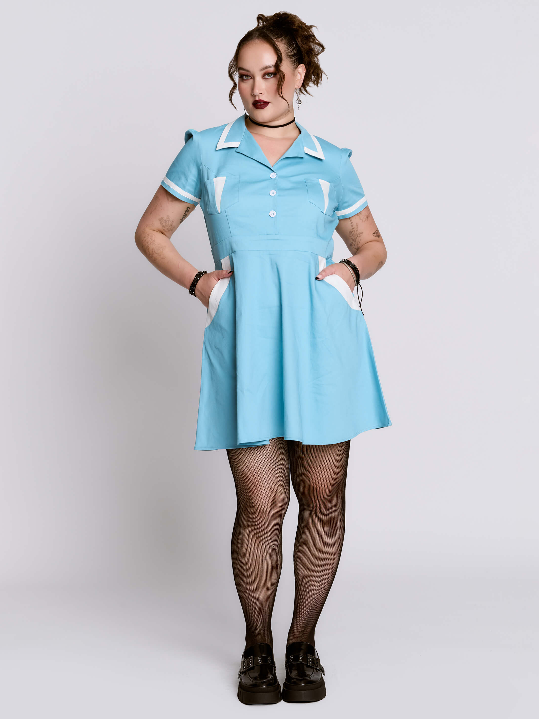 BLACK LODGE WAITRESS DRESS