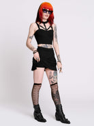 Black Mini Skort