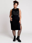 Black pencil skirt.