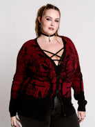 MURDER OF CROWS CARDIGAN
