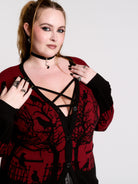 MURDER OF CROWS CARDIGAN