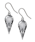 Crane Heart Earrings