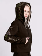 CROPPED FOREST WITCH HOODIE
