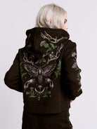 CROPPED FOREST WITCH HOODIE