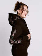 Cropped Pentacle Hoodie