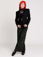 a black structured blazer