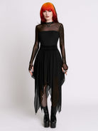 DARK BALLERINA CHIFFON SKIRT