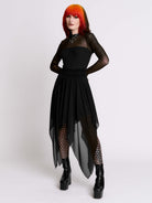 DARK BALLERINA CHIFFON SKIRT