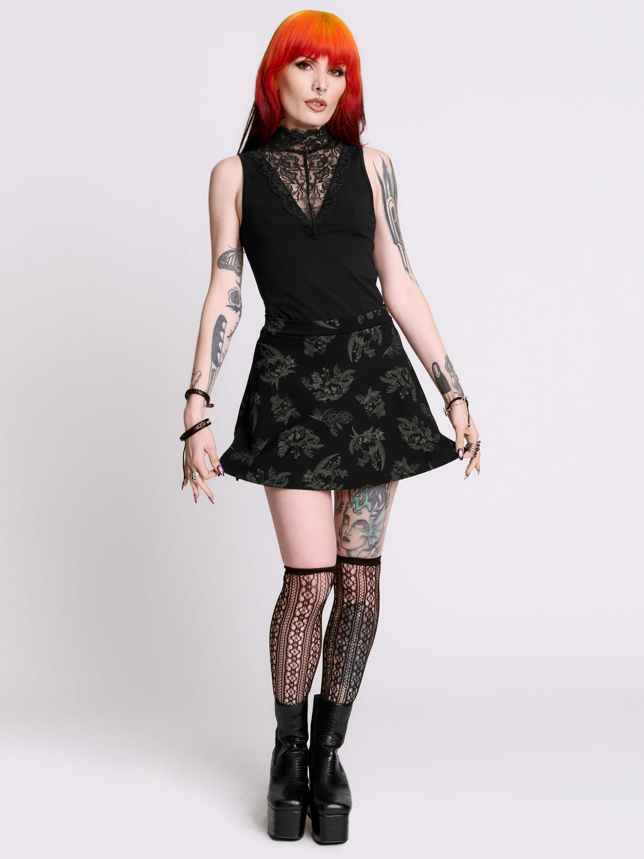 Decayed Forest Skort