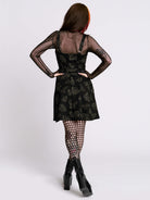 Decayed Forest Zipper Dress