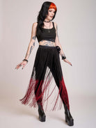 Dipped in Blood Fringe Belt