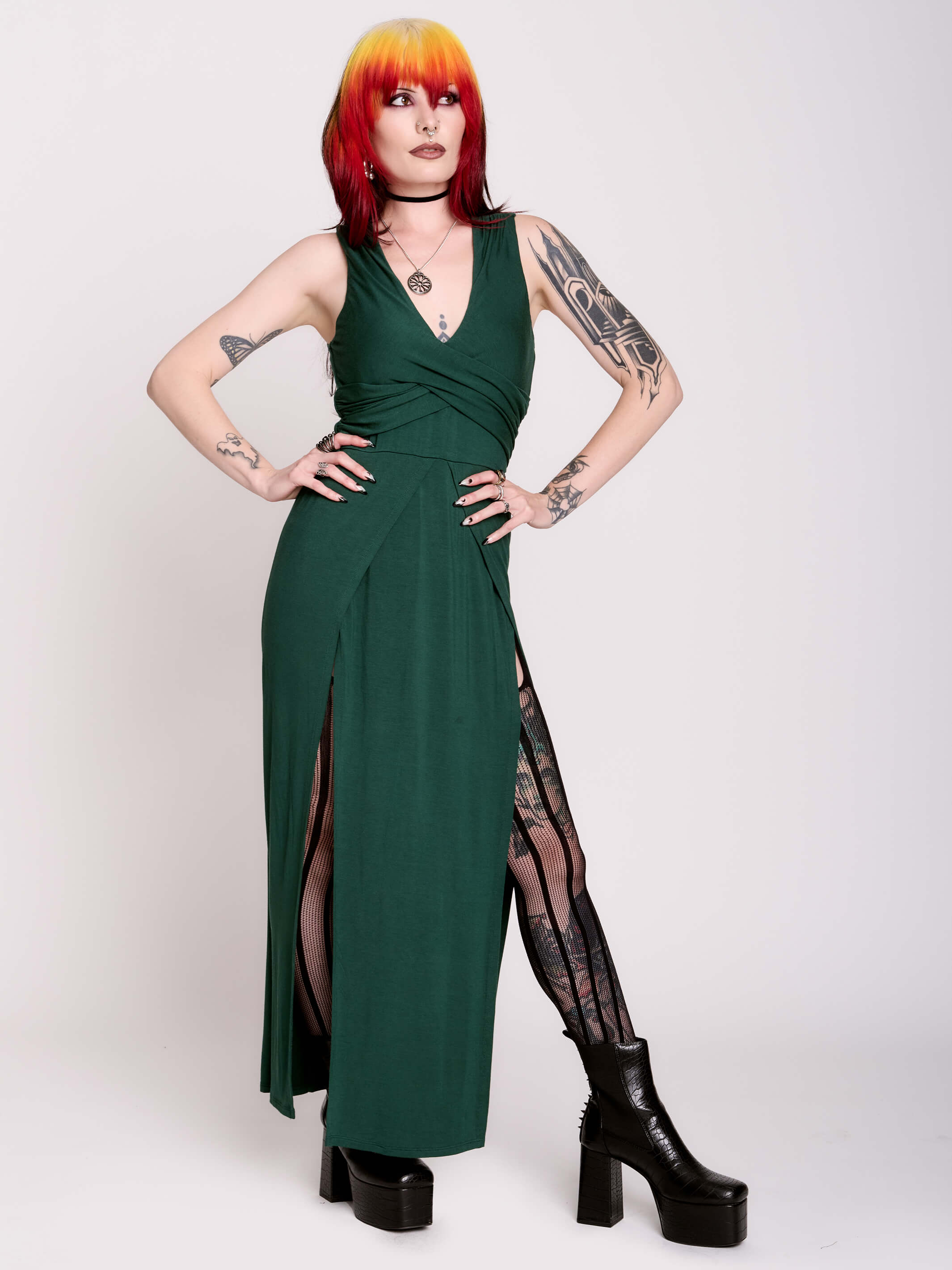 EMERALD Twist Dress