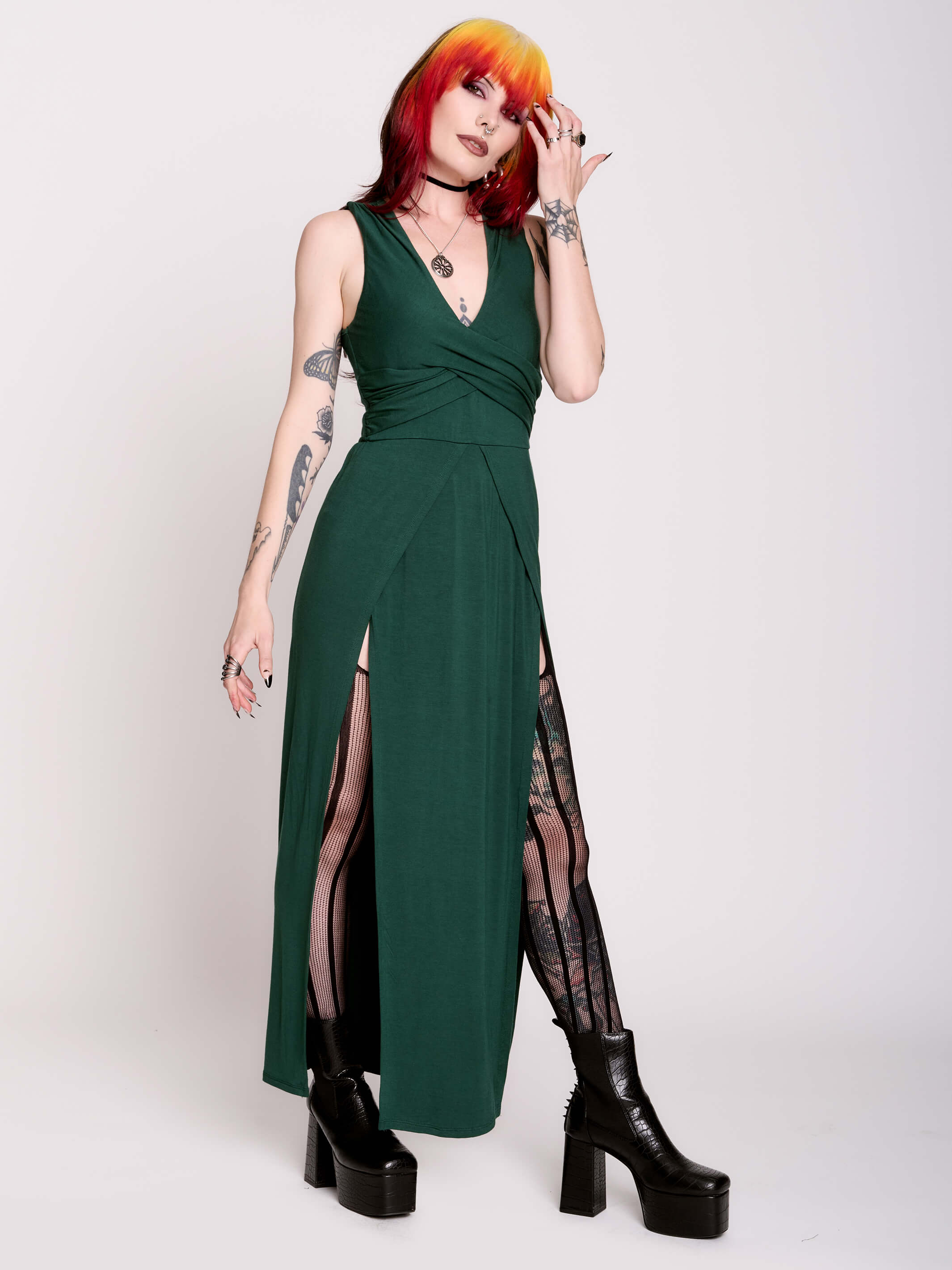 EMERALD Twist Dress